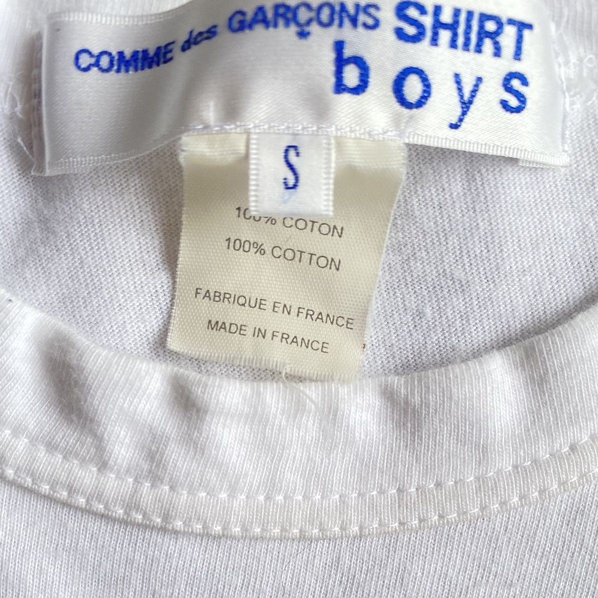 Comme des Garcons Oversized Boxy Fit T Shirt Size US S / EU 44-46 / 1 - 4 Thumbnail