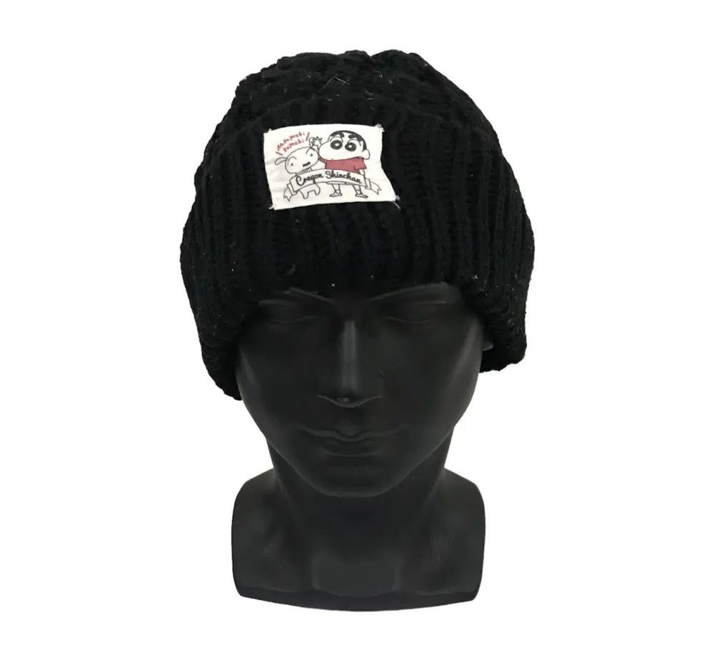 Cartoon Network × Vintage Crayon Shinchan Knit Beanie Hat Size ONE SIZE - 1 Thumbnail