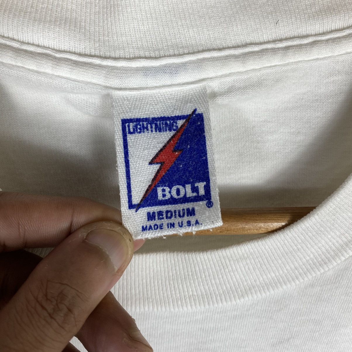 Lightning Bolt Vintage 90's LIGHTNING BOLT Surfboards Graphic Surf Tee Size US M / EU 48-50 / 2 - 11 Thumbnail