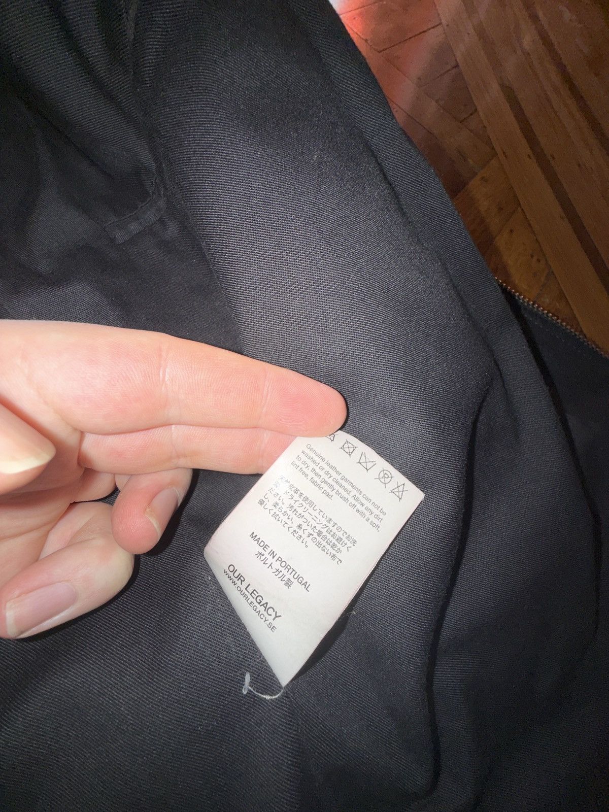 Our Legacy Our Legacy Black Leather Jacket Size US M / EU 48-50 / 2 - 8 Thumbnail