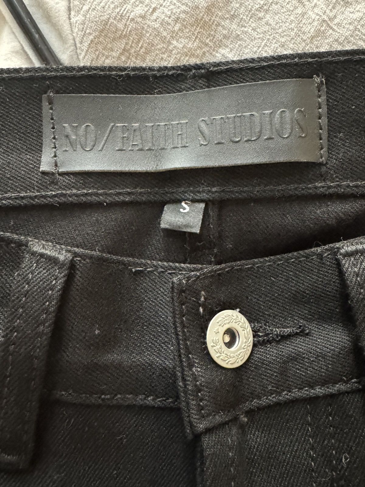 No Faith Studios No Faith Studios Selvedge Bootcut Denim Size US 30 / EU 46 - 2 Thumbnail