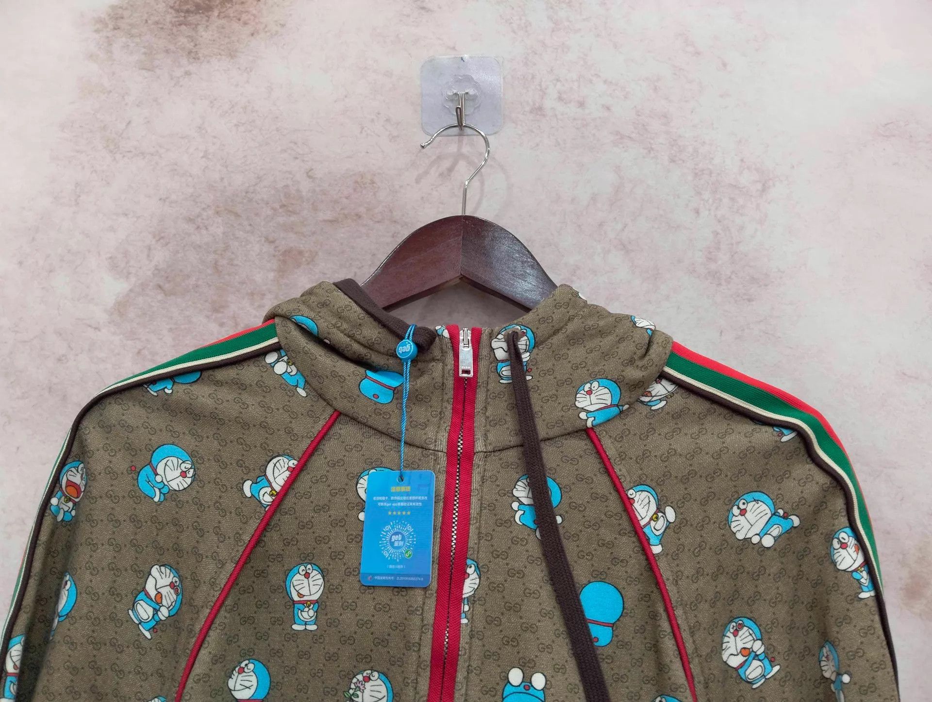Gucci GUCCI x Doraemon Allover Print Hooded Long Sleeve Dress L Size L / US 10 / IT 46 - 3 Thumbnail