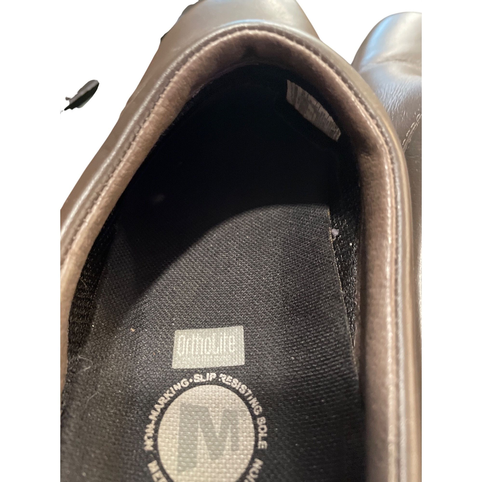 Merrell Merrell Ortholite Foam wms brown leather clogs mules sz 8 SK Size US 8 / IT 38 - 8 Thumbnail