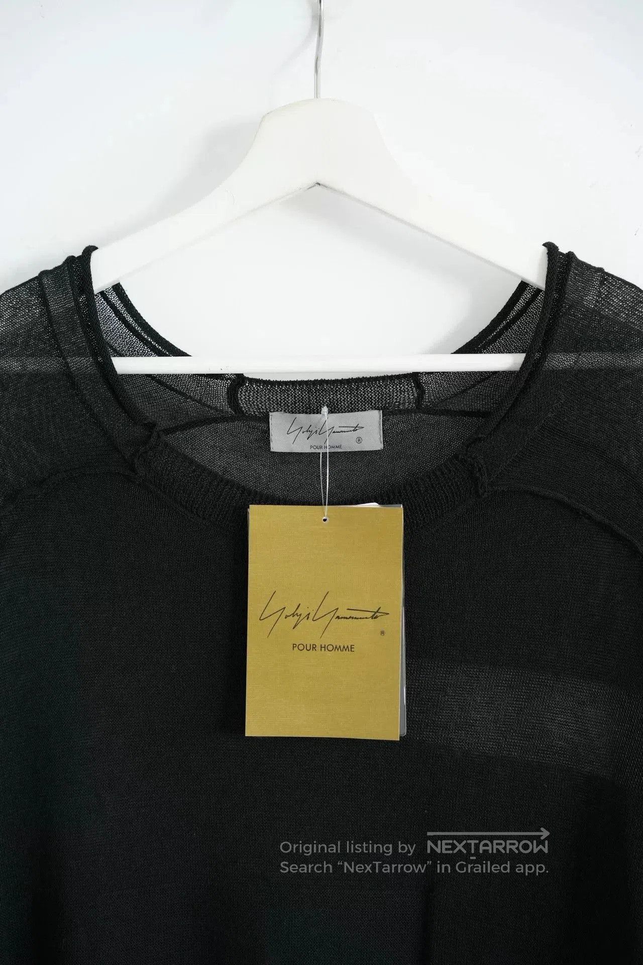 Yohji Yamamoto Yohji Yamamoto Long Sleeve Knit Sweater. Size US M / EU 48-50 / 2 - 3 Thumbnail