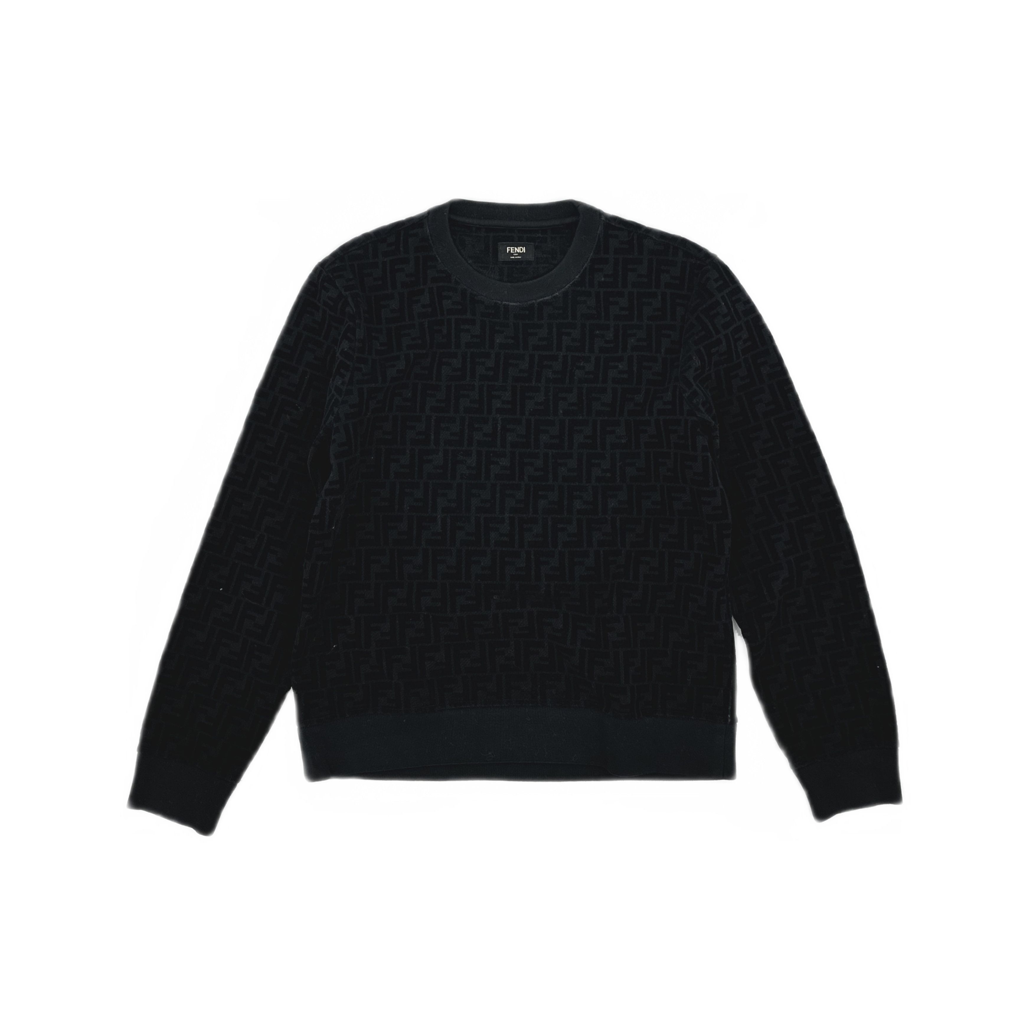Fendi Fendi FF Monogram Sweatshirt Size S Size US S / EU 44-46 / 1 - 1 Thumbnail