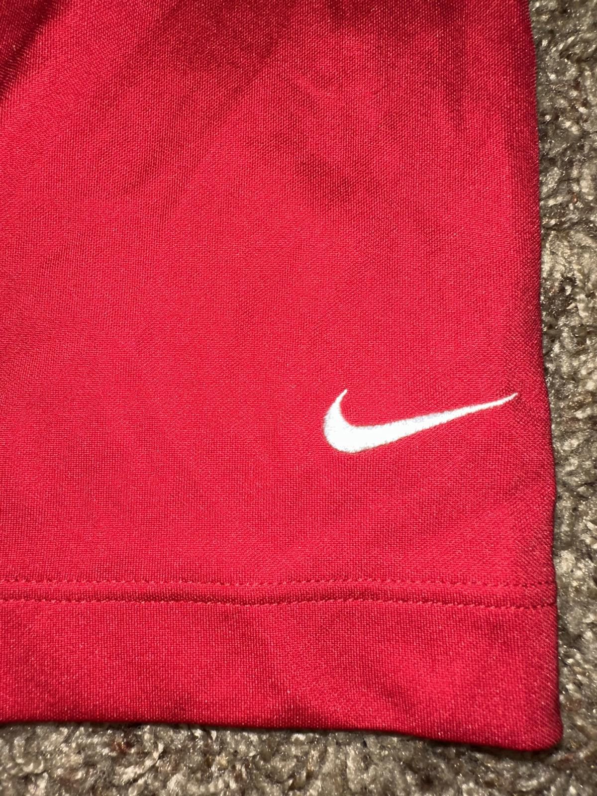 Nike Nike Men’s Golf Tour Performance Dri-Fit Short Sleeve Red Polo Shirt Size US M / EU 48-50 / 2 - 2 Thumbnail