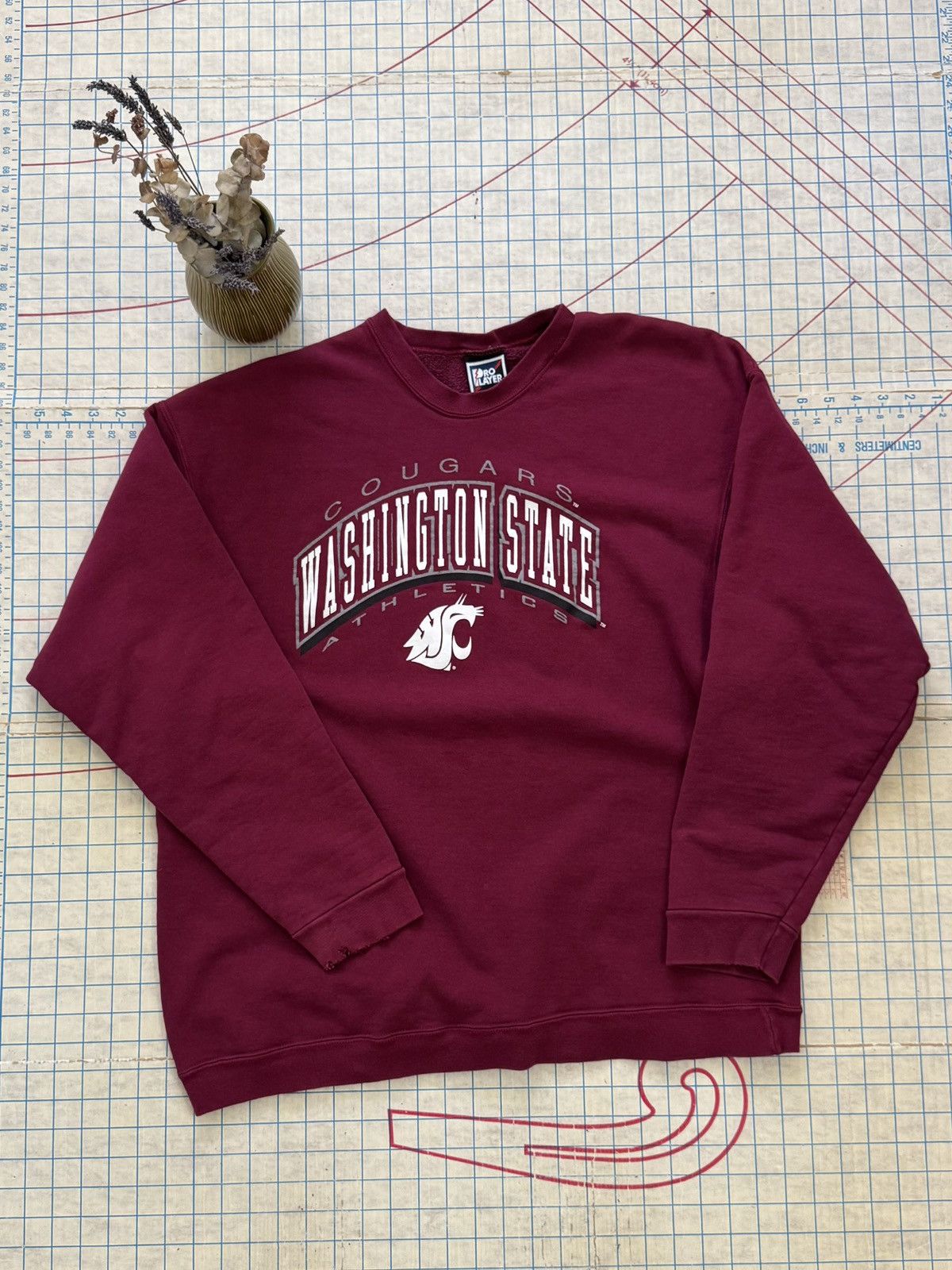 Pro Player Vintage Pro Player Washington State Cougars Athletics Crew Size US XXL / EU 58 / 5 - 7 Thumbnail