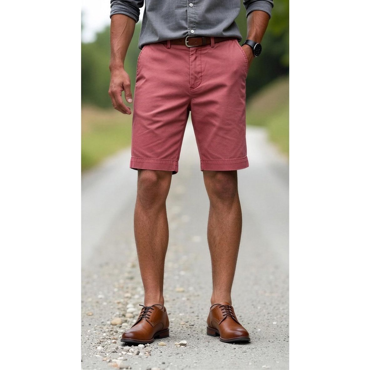 Polo Ralph Lauren Polo Ralph Lauren Men's Coral Chino Shorts 30 Classic Fit Size US 30 / EU 46 - 1 Thumbnail
