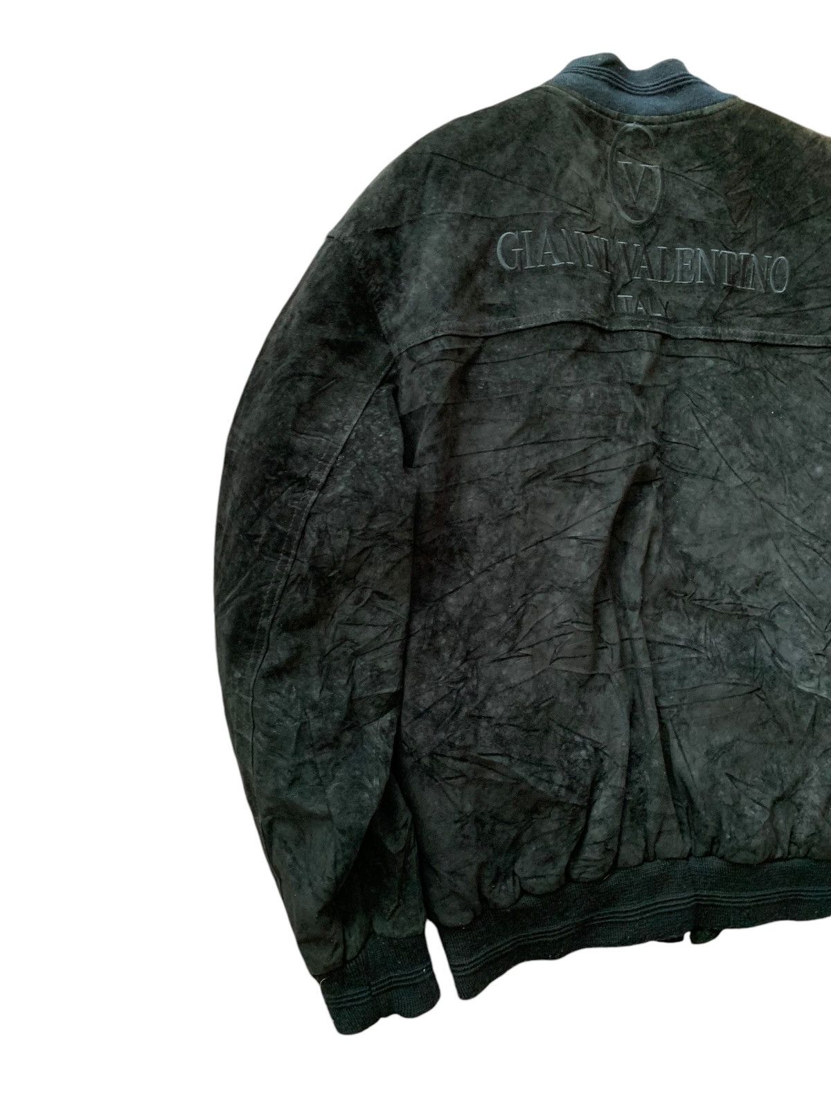 Giovanni Valentino × Valentino 🔥GIANNI VELENTINO LEATHER BOMBER JACKETS Size US L / EU 52-54 / 3 - 6 Thumbnail