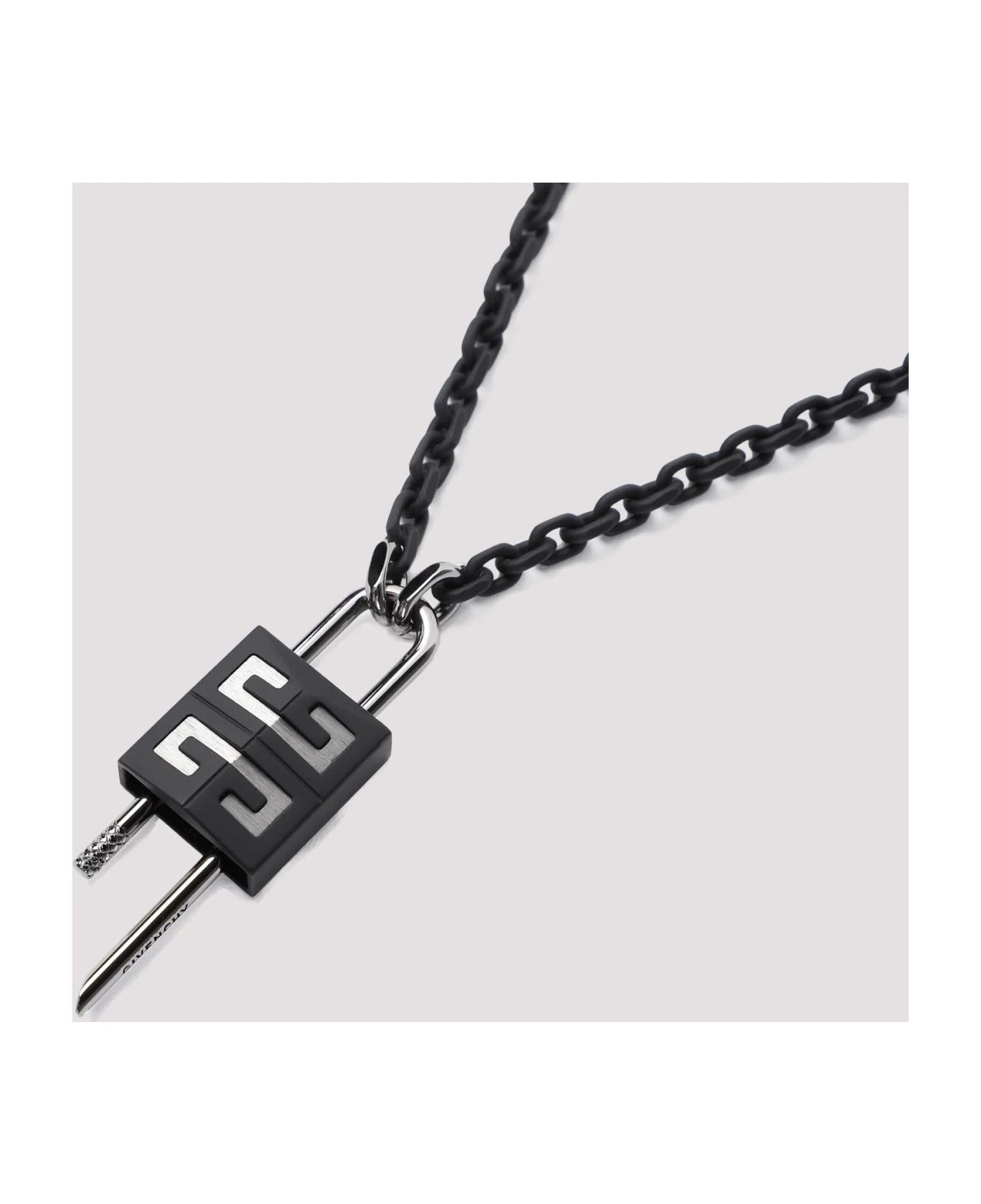 Givenchy o1n1vont0326 Size:OS/Short Necklace in Black Size ONE SIZE - 4 Thumbnail
