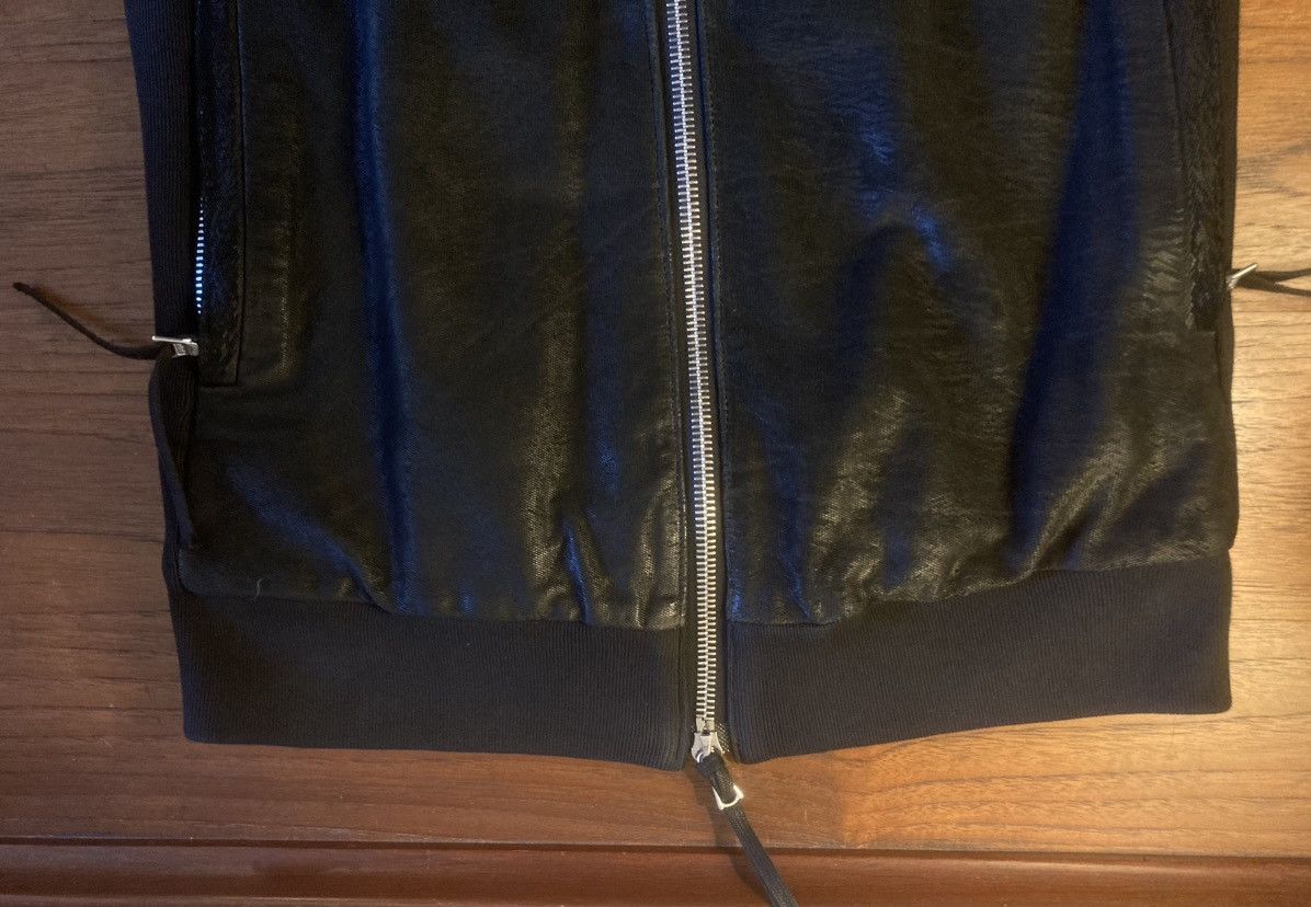 Boris Bidjan Saberi GRAIL Zipper 22 3D Leather Obsidian Black Size US XS / EU 42 / 0 - 8 Thumbnail