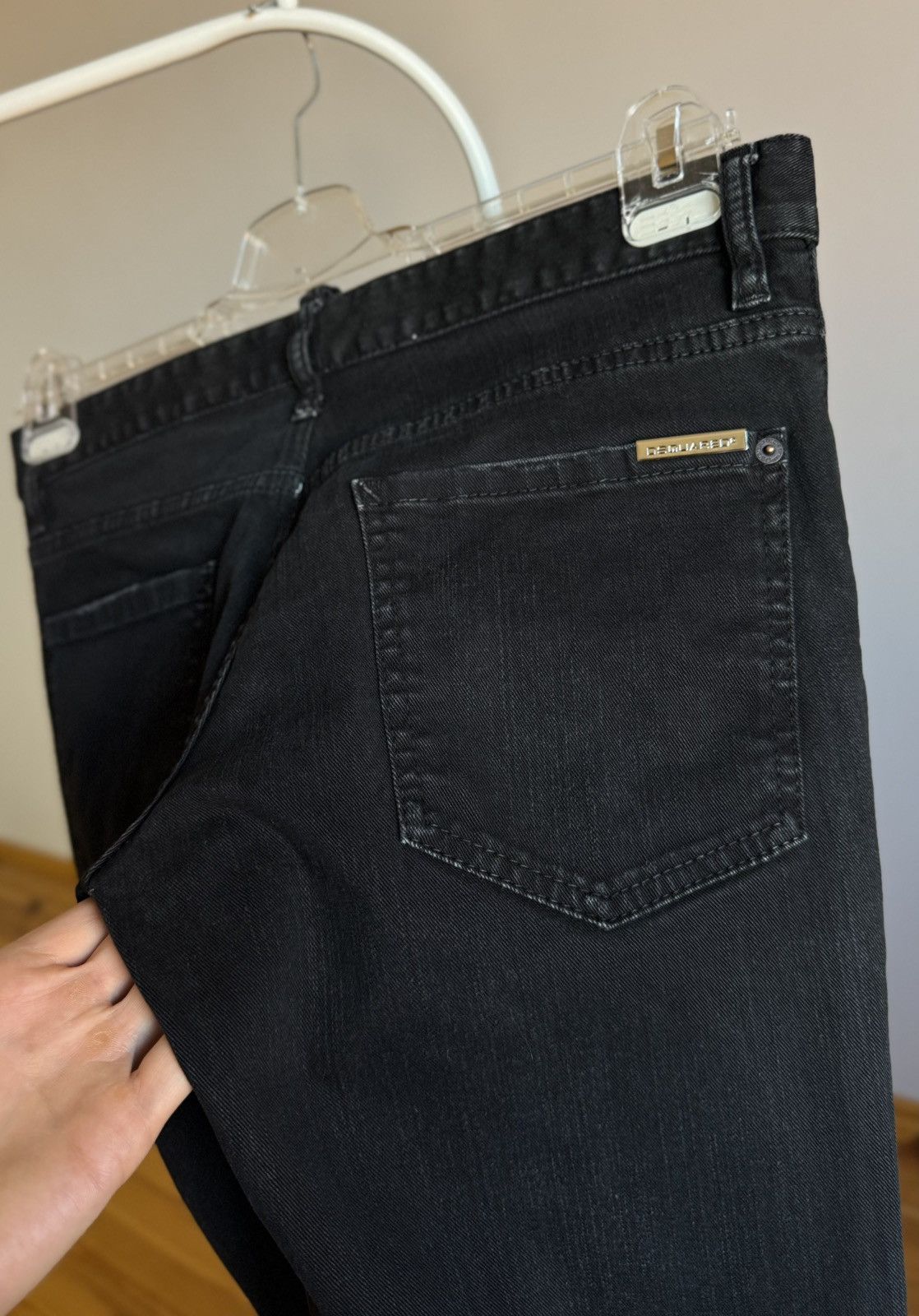 Dsquared2 Dsquared2 Metal Logo Denim Pants Black Jeans 48 Size US 30 / EU 46 - 11 Thumbnail