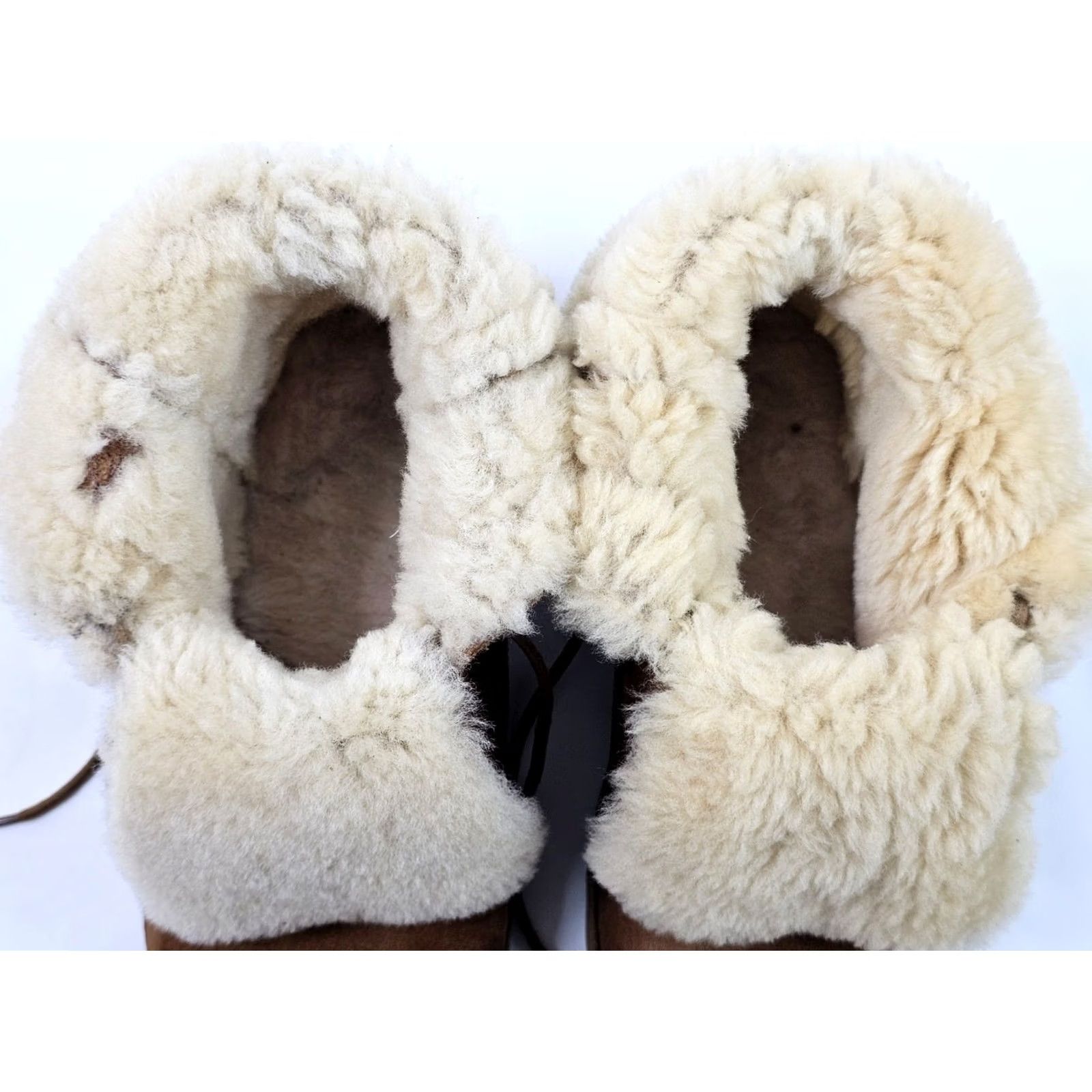 Ugg UGG Quincy Boots Chestnut Suede Sheepskin Lace Ankle Women 8 Leather 1012359 EUC Size US 8 / IT 38 - 5 Thumbnail