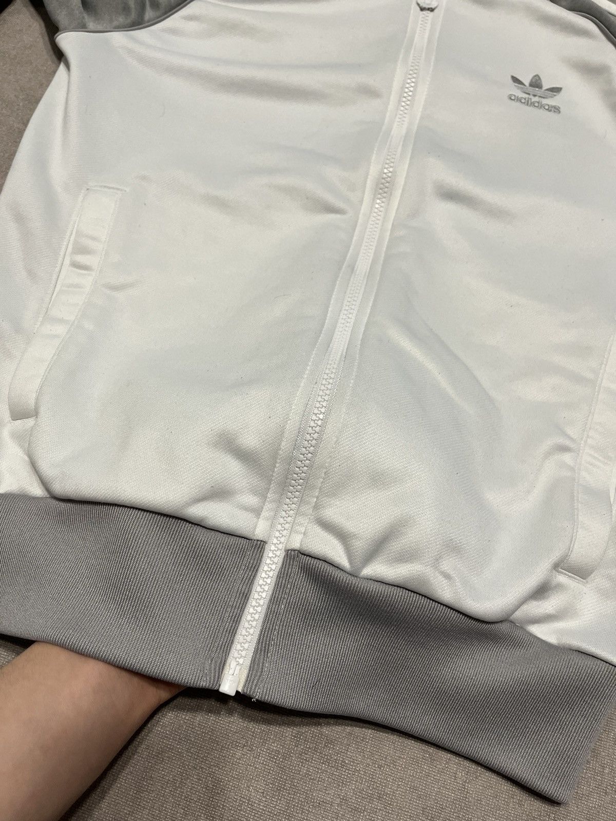 Adidas Adidas Mens White Firebird Track Jacket Sweatshirt Vintage M Size US S / EU 44-46 / 1 - 7 Thumbnail