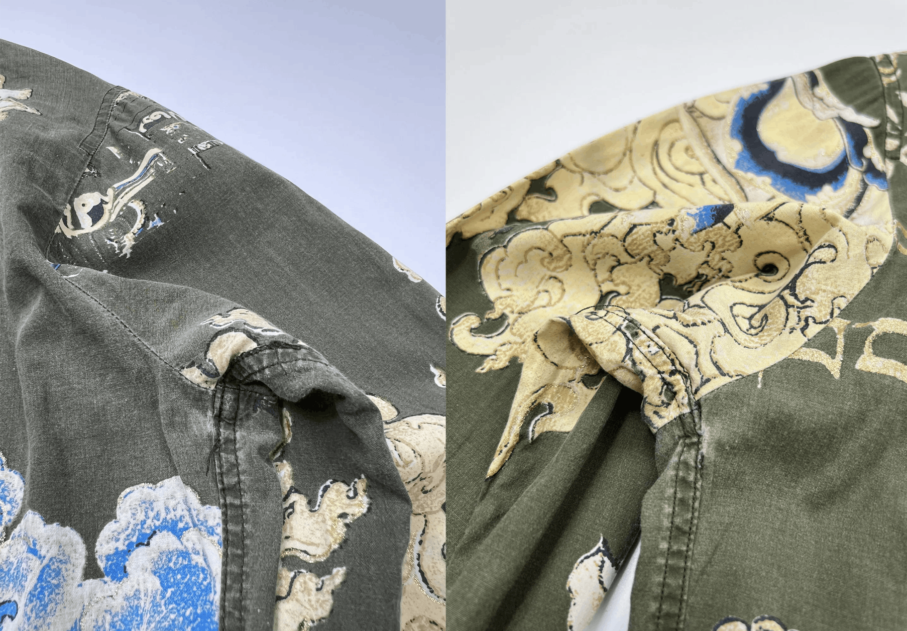 Just Cavalli Vintage Just Cavalli Allover Printed Button Up Shirt Tiger Size US L / EU 52-54 / 3 - 16 Thumbnail