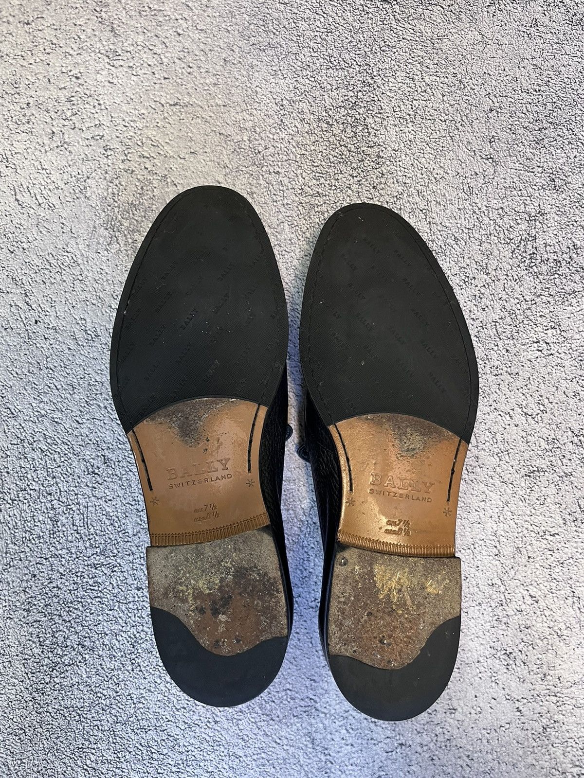 Bally Bally Webb Black Deer Leather Loafers 8 1/2 US / 7 1/2 EU Size US 8.5 / EU 41-42 - 6 Thumbnail