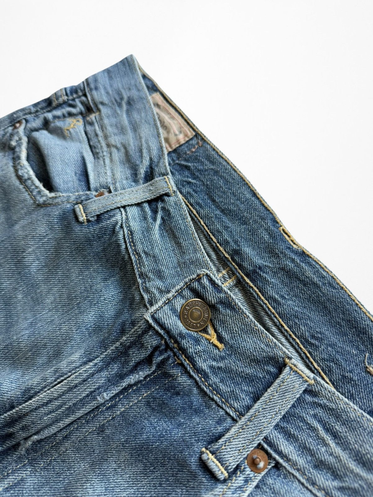 Polo Ralph Lauren Polo Ralph Lauren Boyfriend Slim Damaged Skinny jeans Size US 27 - 6 Thumbnail
