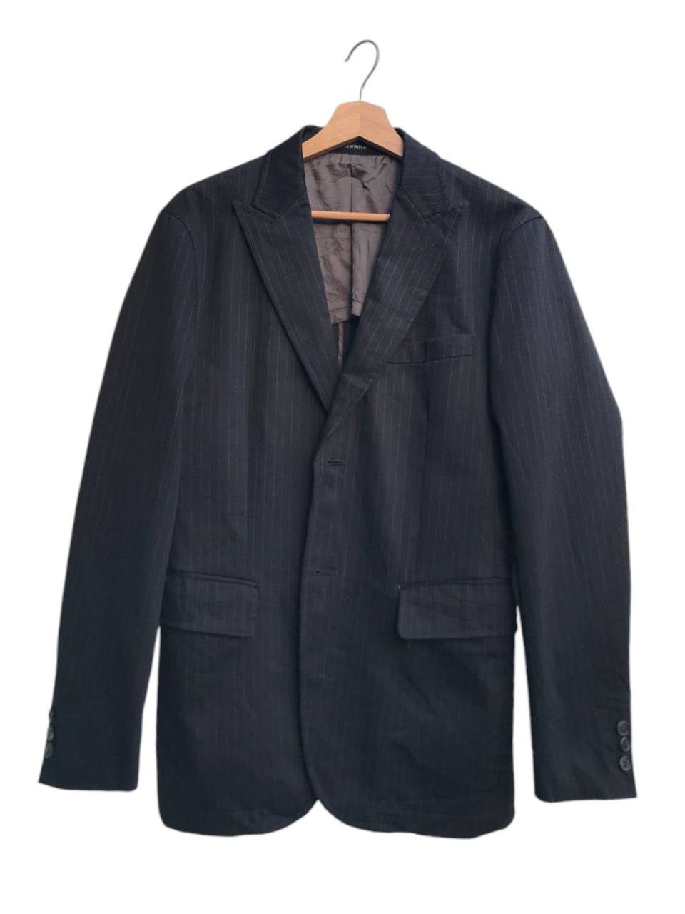 Paul Smith × R.Newbold R. Newbold Black Stripes Blazer Size US M / EU 48-50 / 2 - 2 Thumbnail
