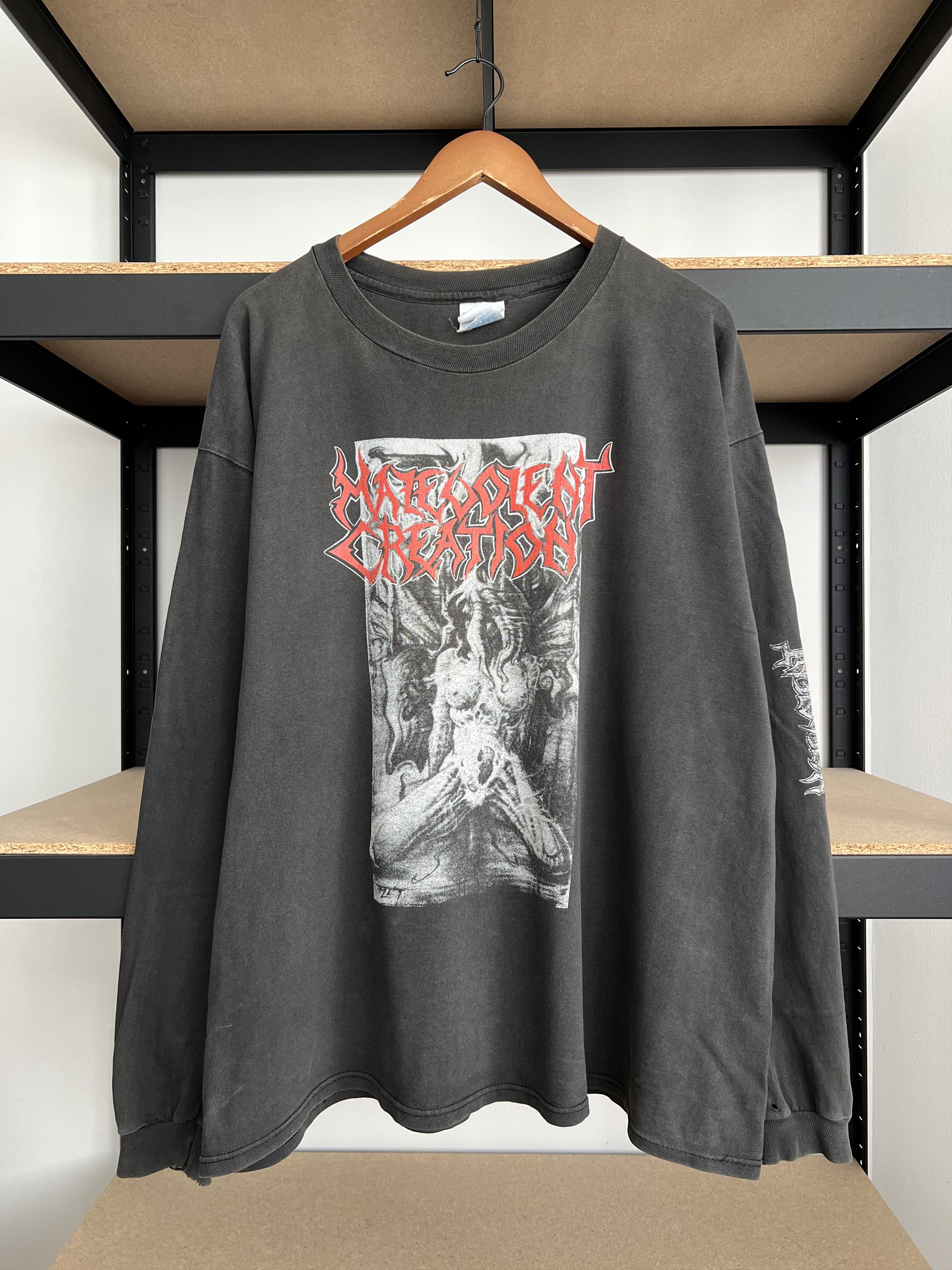Band Tees Vintage 1995 Malevolent Creation Eternal Long Sleeve Size US XL / EU 56 / 4 - 1 Thumbnail
