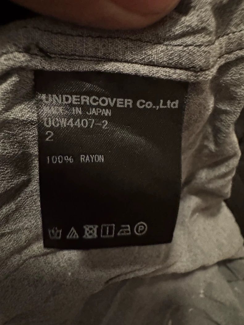 Undercover Undercover Black short-sleeved shirt Size US M / EU 48-50 / 2 - 5 Thumbnail