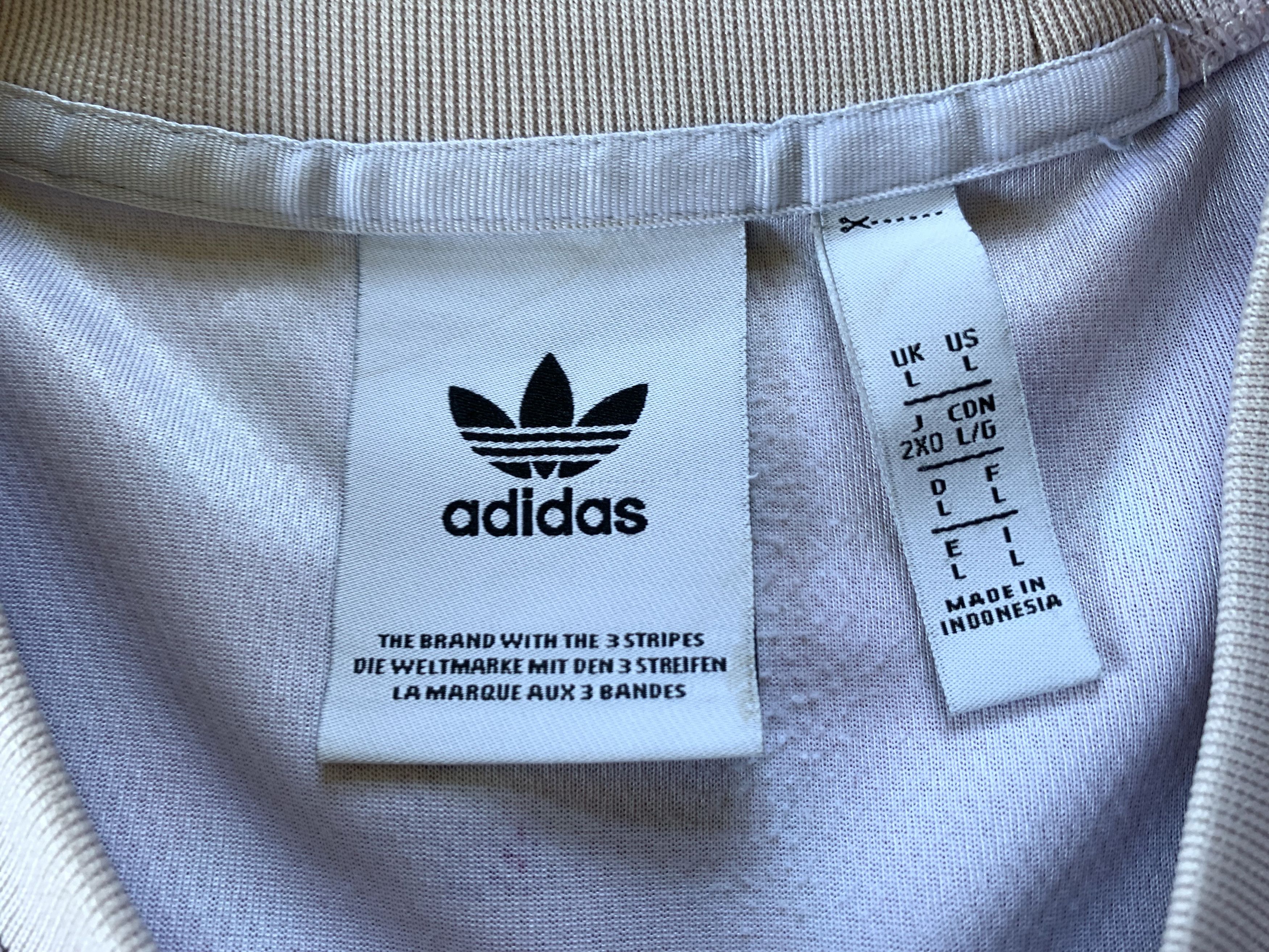 Adidas Adidas Unisex Pink Centr Logo Printed Training T-Shirt Size US L / EU 52-54 / 3 - 6 Thumbnail