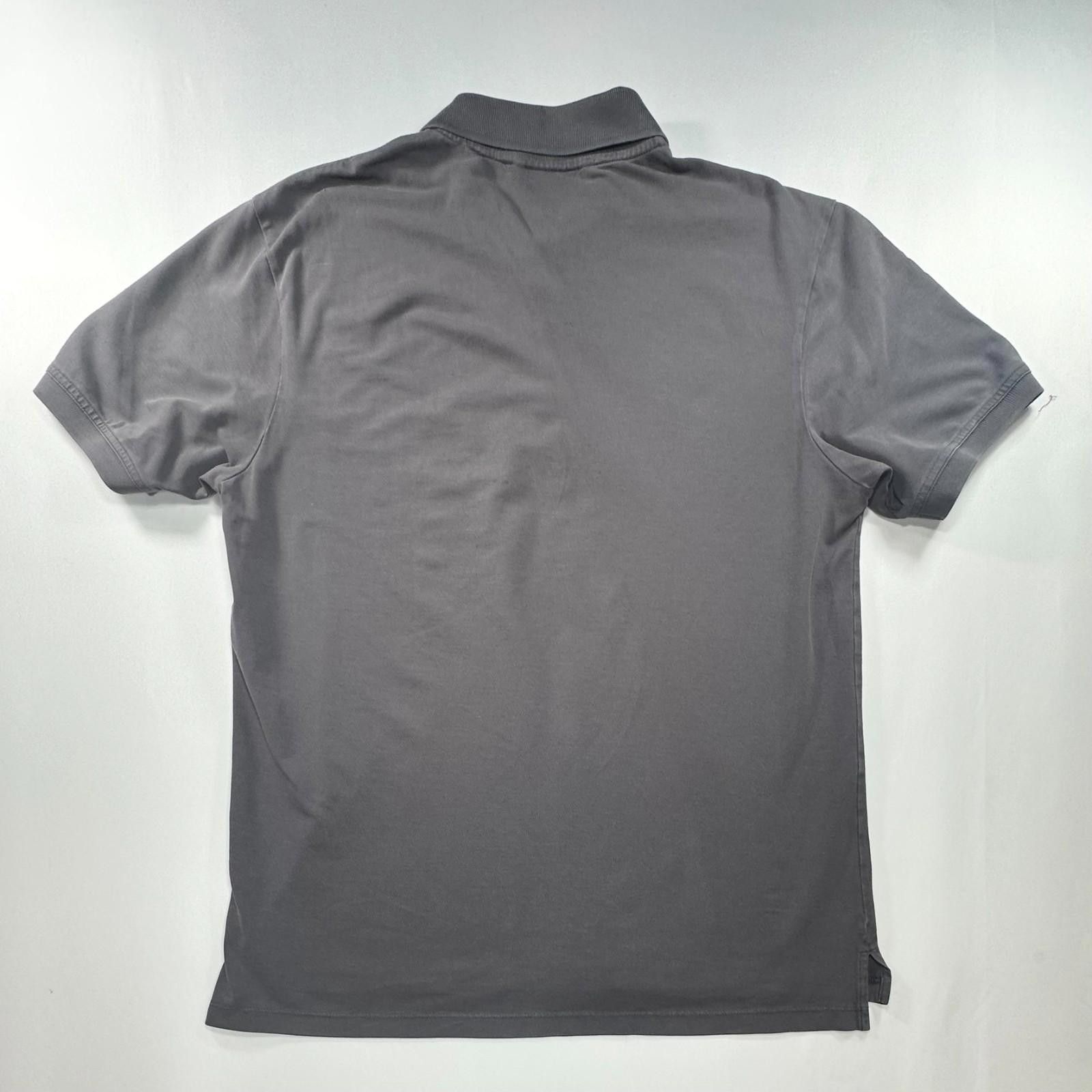 Hugo Boss Hugo Boss 1/4 Button Polo Shirt Gray Mens L Size US L / EU 52-54 / 3 - 2 Thumbnail