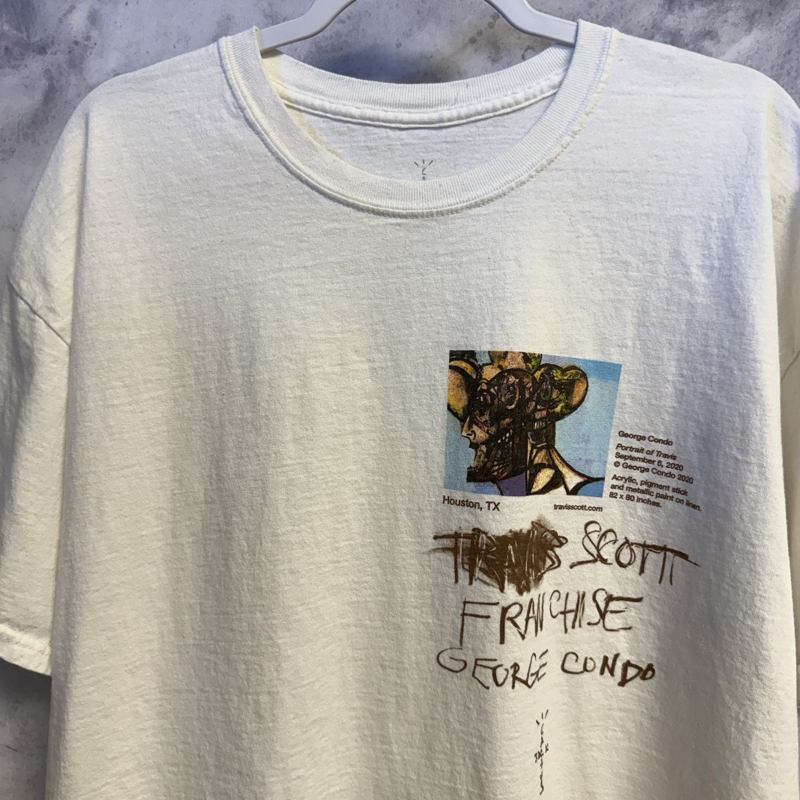 Travis Scott Travis Scott Cactus Jack George Condo Art T Shirt Men’s XL Size US XL / EU 56 / 4 - 3 Thumbnail