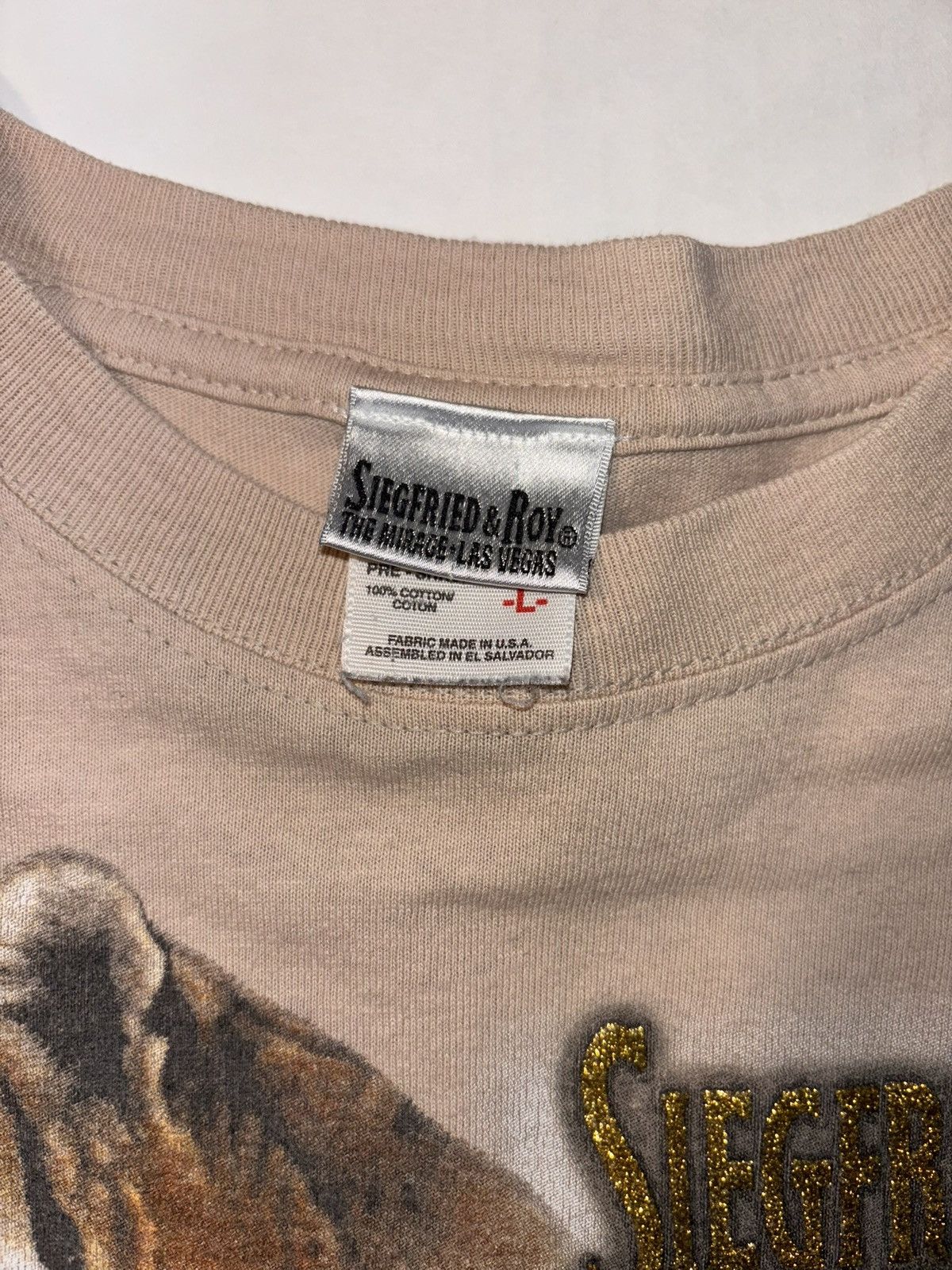 Anvil Vtg Siegfried & Roy The Mirage Las Vegas Tiger Habitat 90’s Size US L / EU 52-54 / 3 - 3 Thumbnail