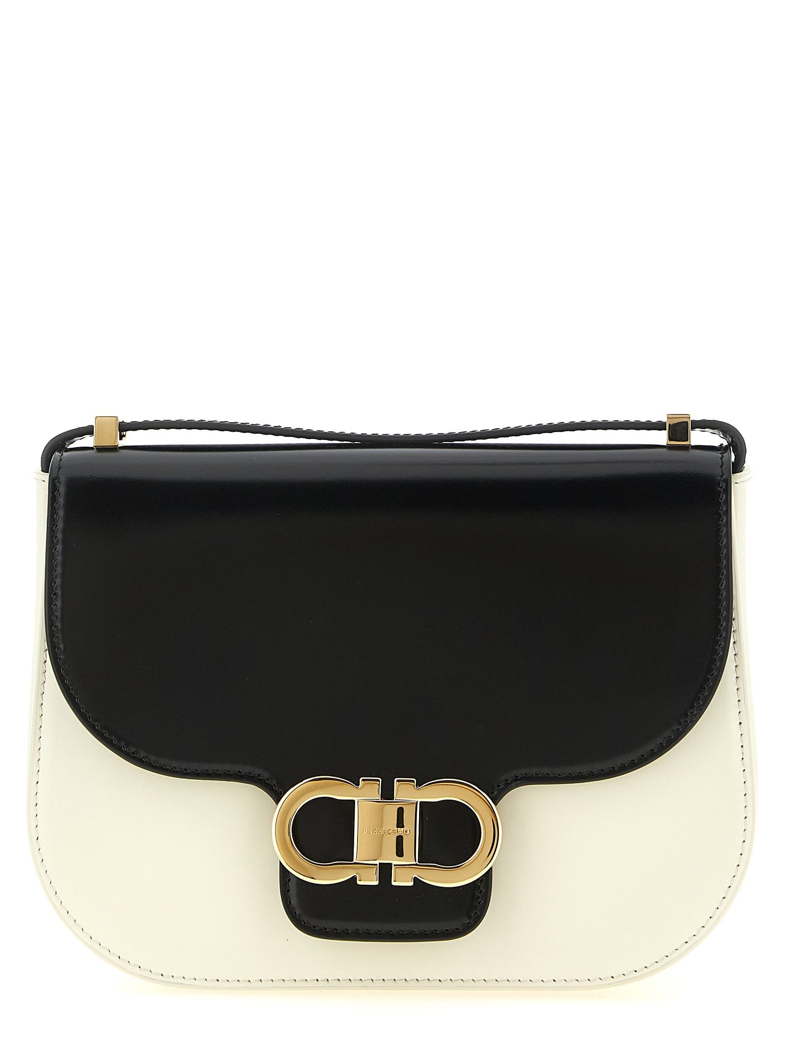 Salvatore Ferragamo 'North-South Double Gancini (Xs)' Crossbody Bag Size ONE SIZE - 1 Thumbnail