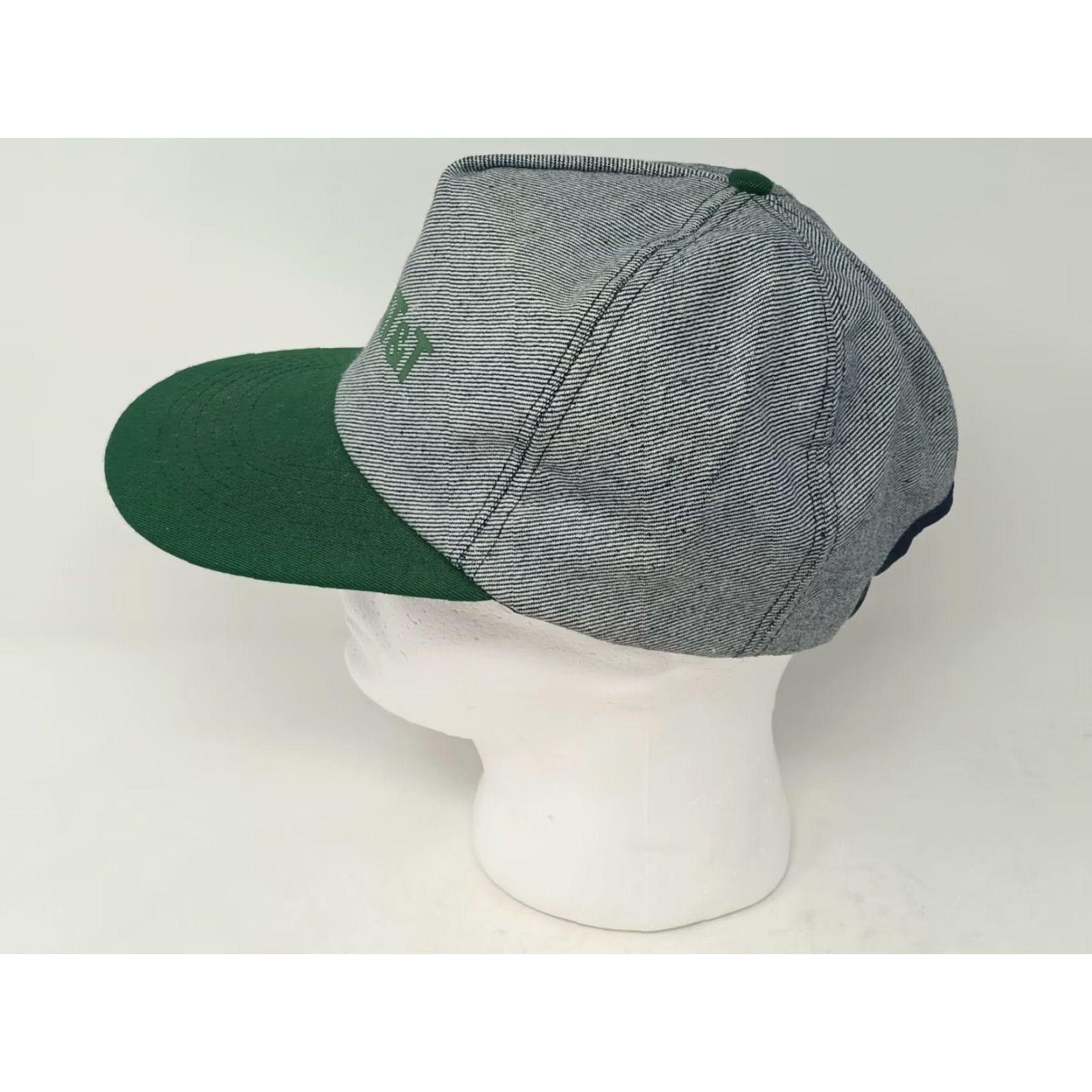 Denime VINTAGE AT&T Snapback Denim Green Made In The USA Hat Size ONE SIZE - 3 Thumbnail