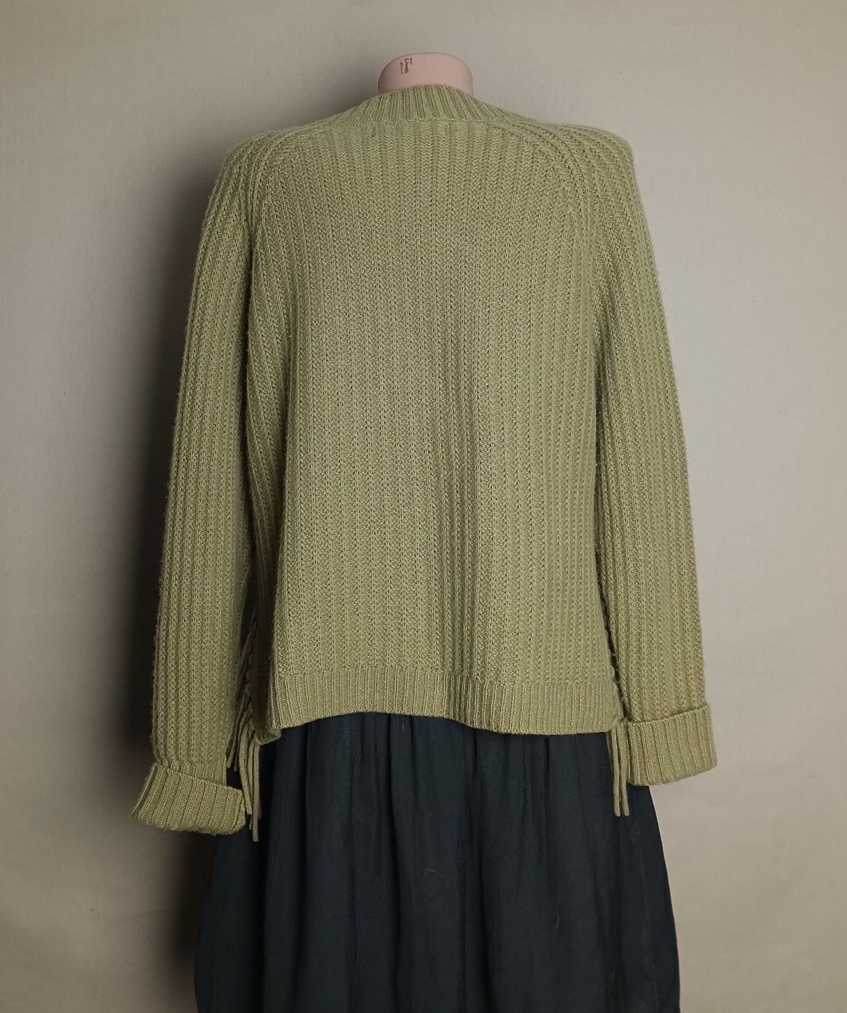 Designer HEMISPHERE Wool Cashmere Sweater Cardigan Size XS Size XS / US 0-2 / IT 36-38 - 4 Thumbnail