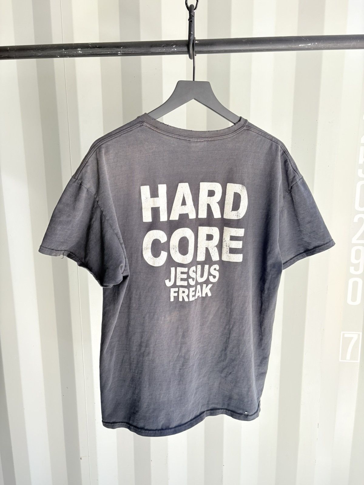Vintage Jesus Freak Shirt Faded Thrashed Distressed Grunge