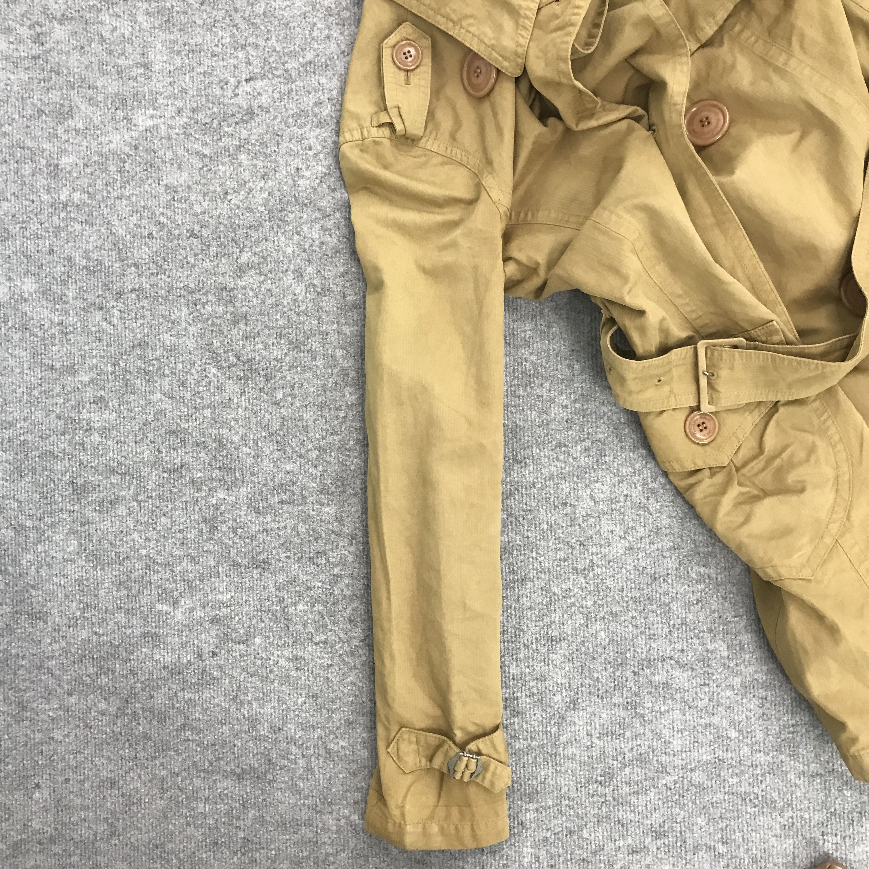 Issey Miyake × Japanese Brand Rare sunaokuwahara By Issey miyake Woman brown faded jacket Size US M / EU 48-50 / 2 - 6 Thumbnail