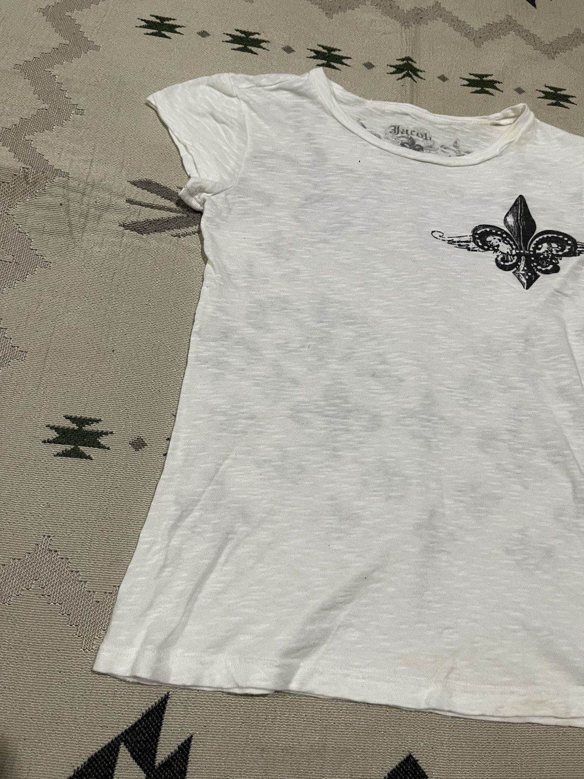 If Six Was Nine 2000s JACOB FLEUR DE LIS SHIRT RARE DESIGN Size M / US 6-8 / IT 42-44 - 3 Thumbnail