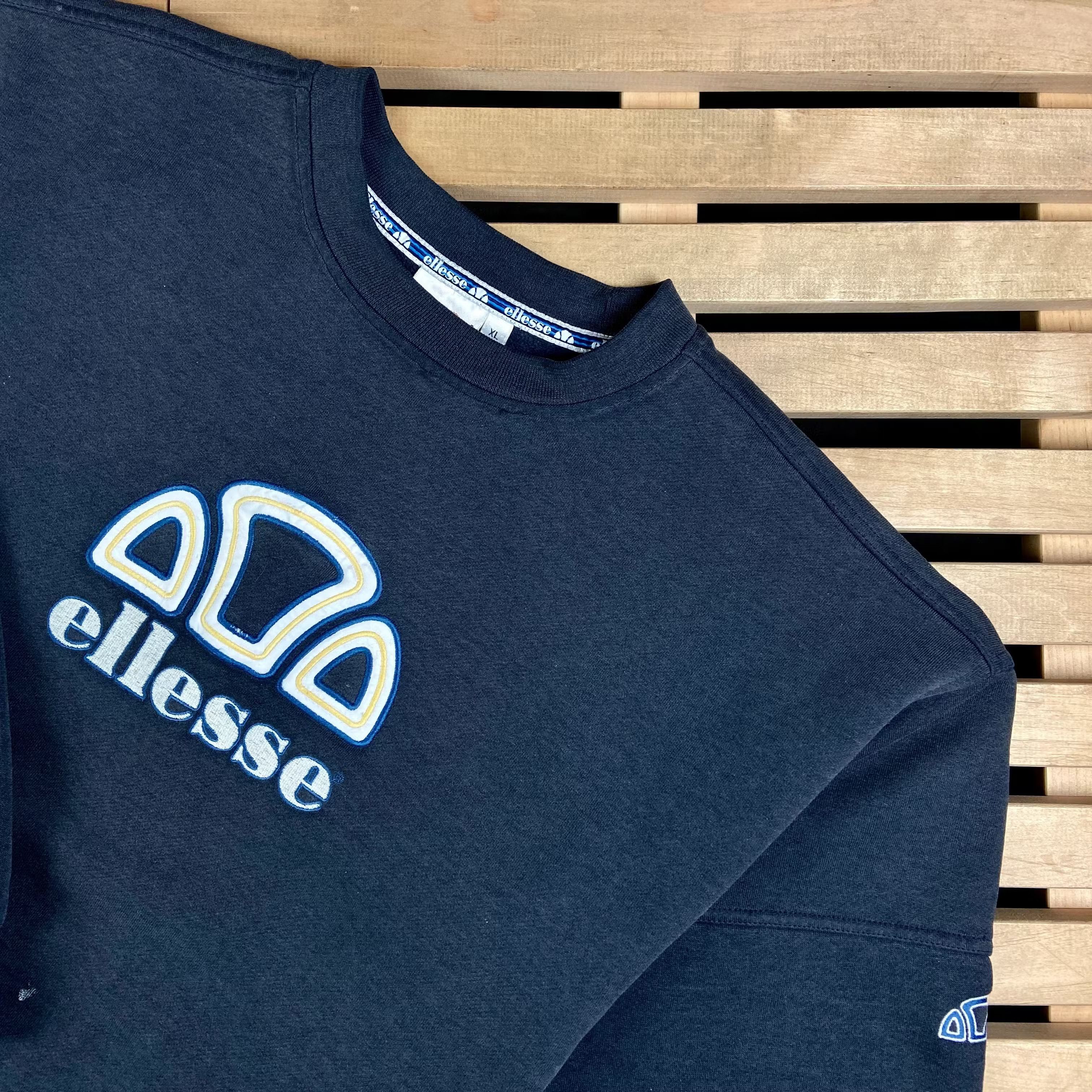 Ellesse × Vintage Mens Sweatshirt Ellesse Vintage Big Logo Size XL Size US XL / EU 56 / 4 - 2 Thumbnail