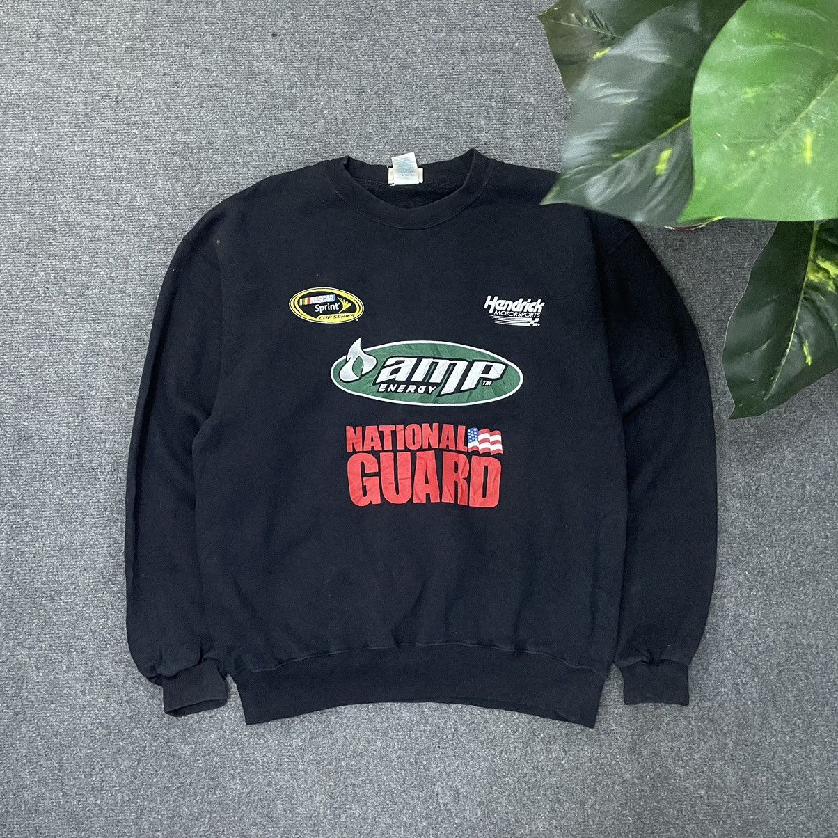 NASCAR × Vintage Vintage Y2K Nascar Sprint Cup Series Dale JR Sweatshirt Size US L / EU 52-54 / 3 - 1 Thumbnail