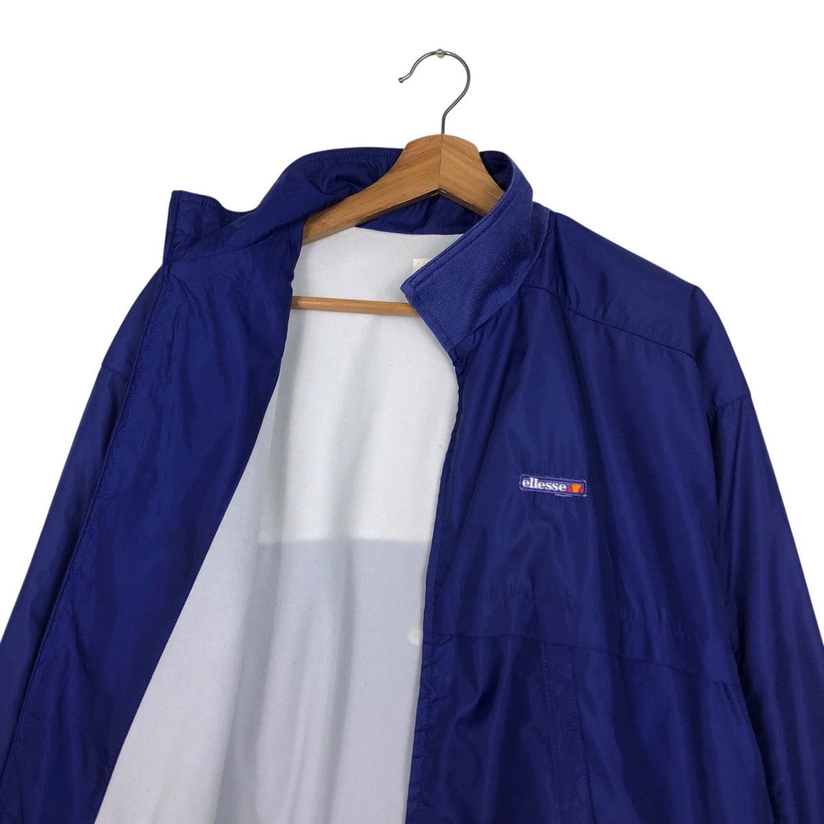 Japanese Brand 📌Vintage Bomber Jacket Ellesse Big Logo Design Issey Miyake Size US M / EU 48-50 / 2 - 13 Thumbnail