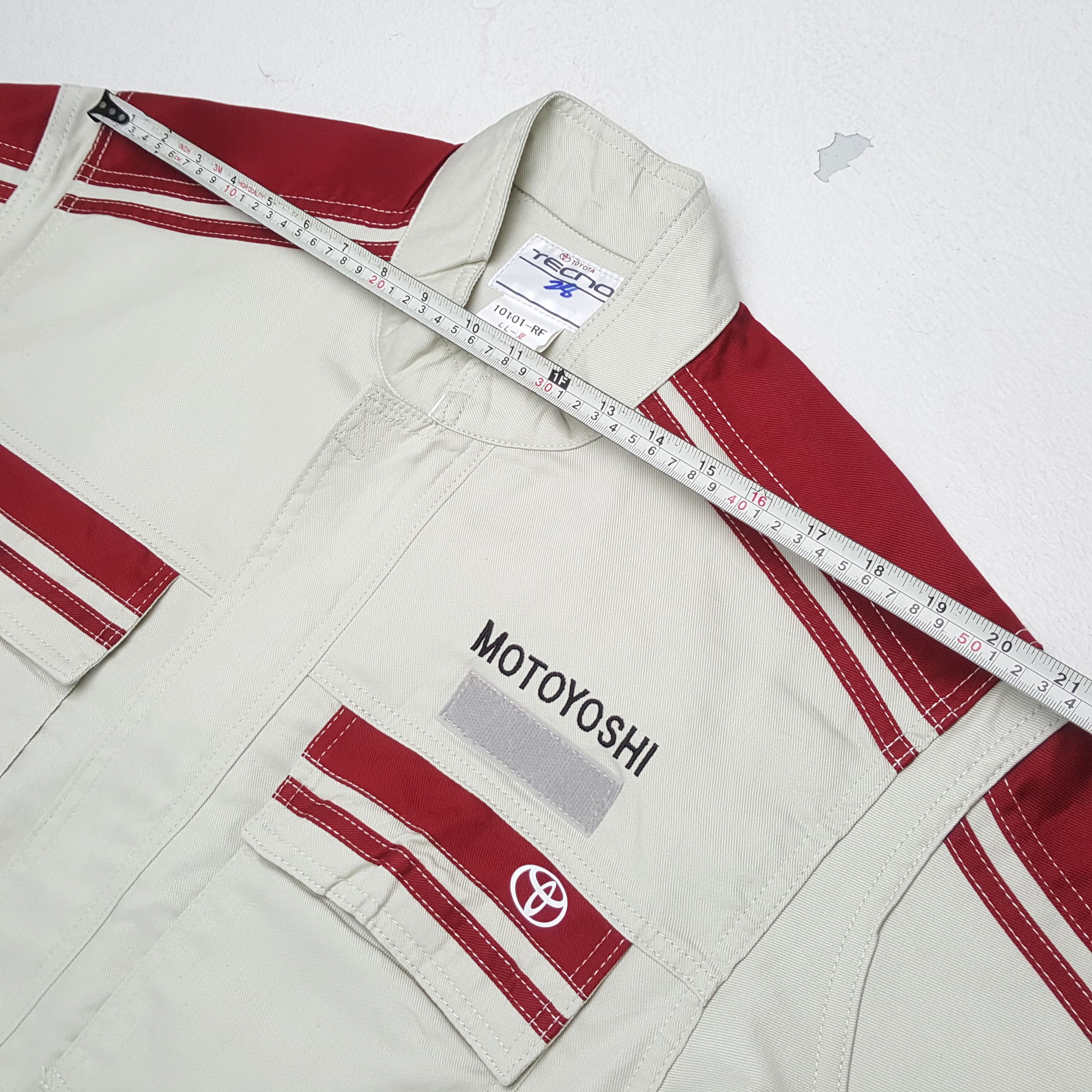 Japanese Brand × Vintage Vintage TOYOTA TECNO Japanese Racing Teams Coverall Jacket Size US M / EU 48-50 / 2 - 9 Thumbnail