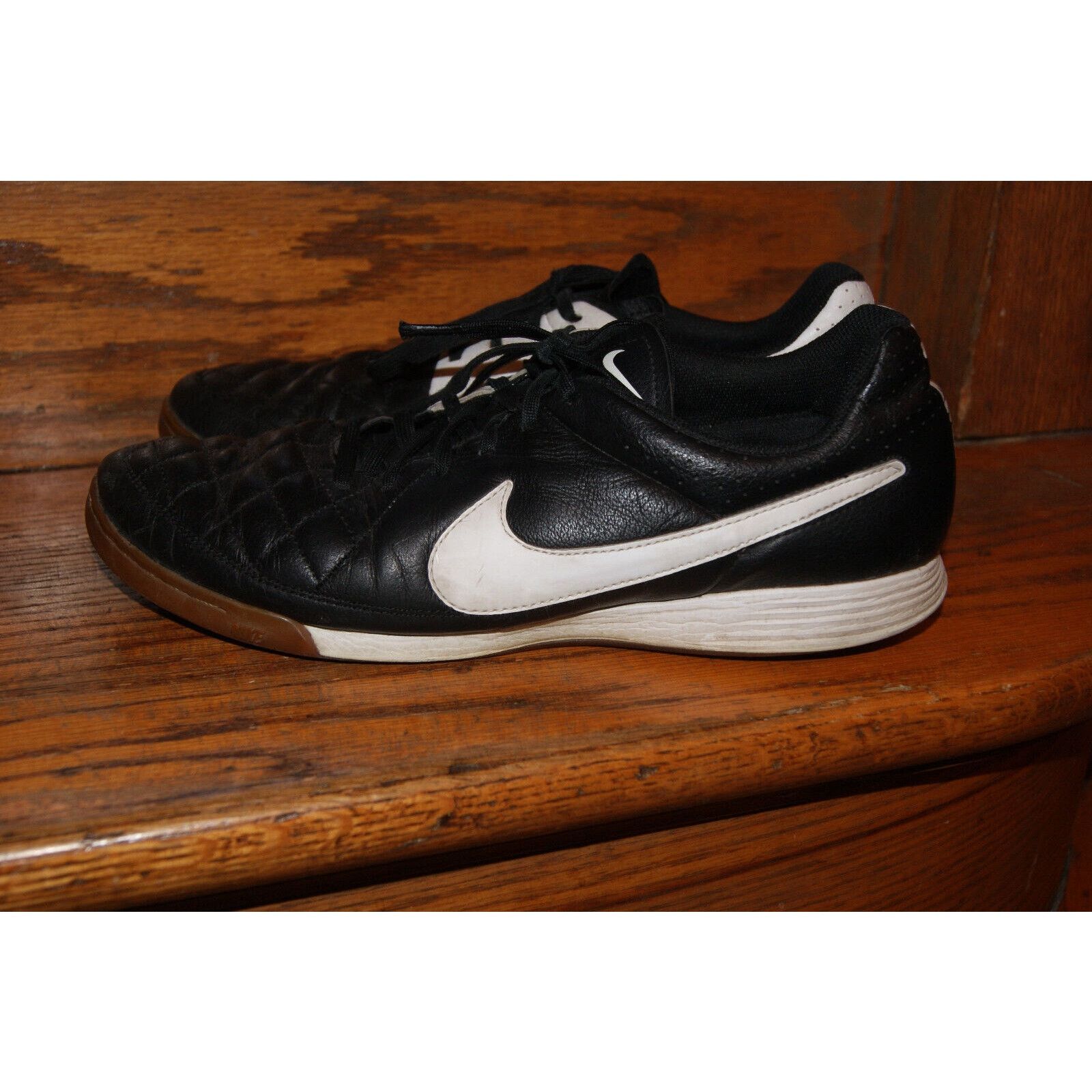 Nike Nike Tiempo Genio Leather 631283-010 Mens 10.5 Indoor