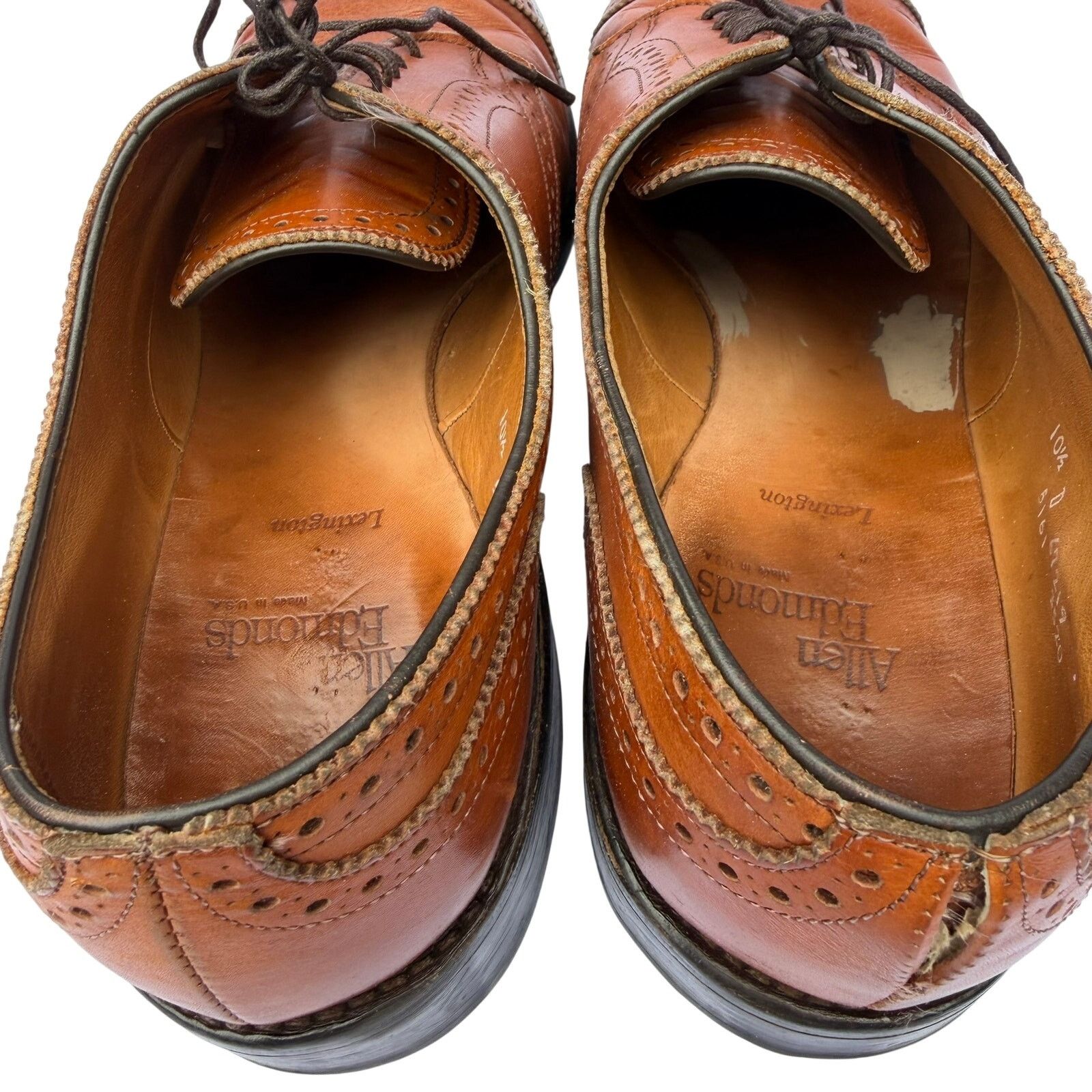 Allen Edmonds Allen Edmonds Lexington Cap Toe Oxford 10.5D Dress Shoes Size US 10.5 / EU 43-44 - 3 Thumbnail