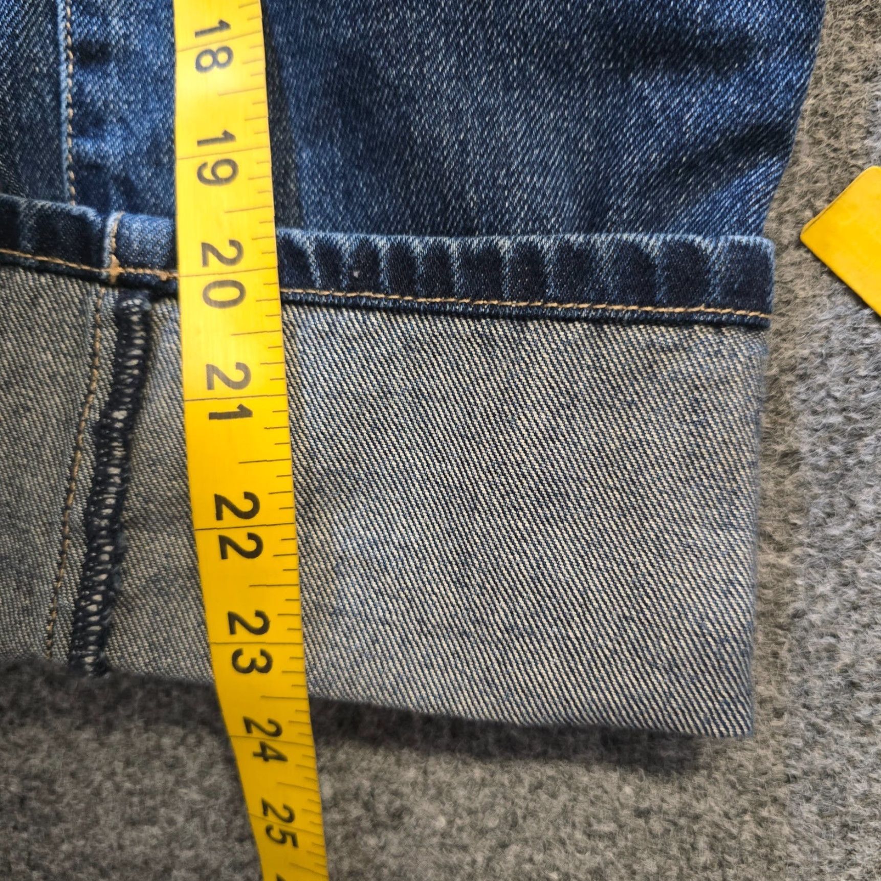 Vintage Current/Elliott Jeans Womens 28 Blue Denim Cropped Capri Cuffed Casual Capsule Jeans Womens 28 Blue Denim Cropped Capri Cuffed Casual Capsule Size 28" / US 6 / IT 42 - 7 Thumbnail