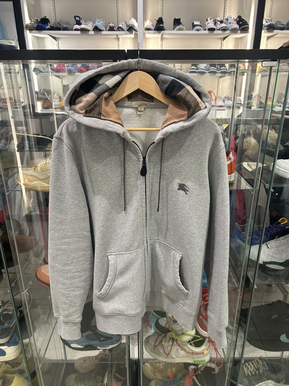 Burberry Burberry grey brit zip up Size US XXL / EU 58 / 5 - 1 Thumbnail