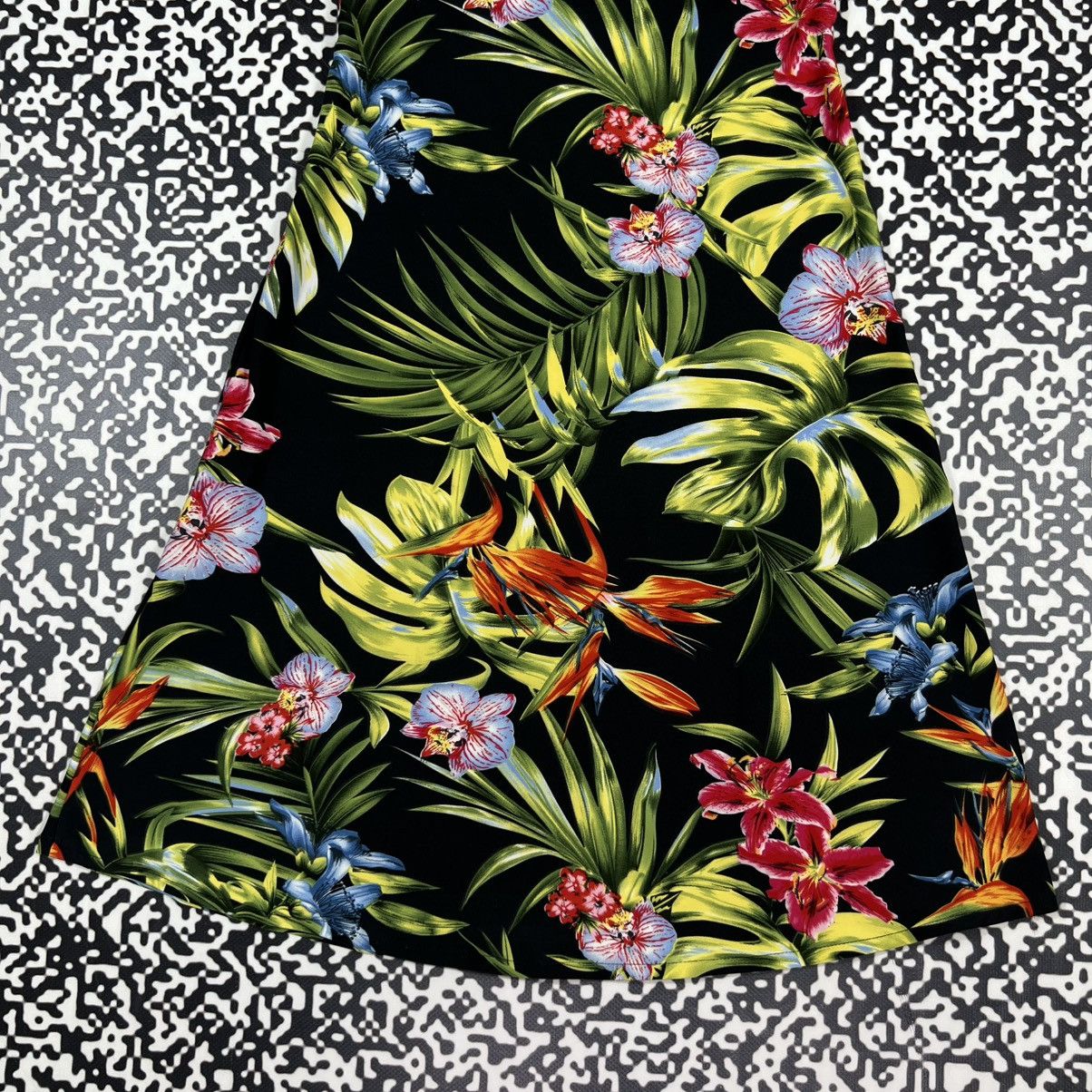 Dolce & Gabbana Vintage 00s Dolce Gabbana Summer Floral Y2K Style Midi Dress Size S / US 4 / IT 40 - 13 Thumbnail