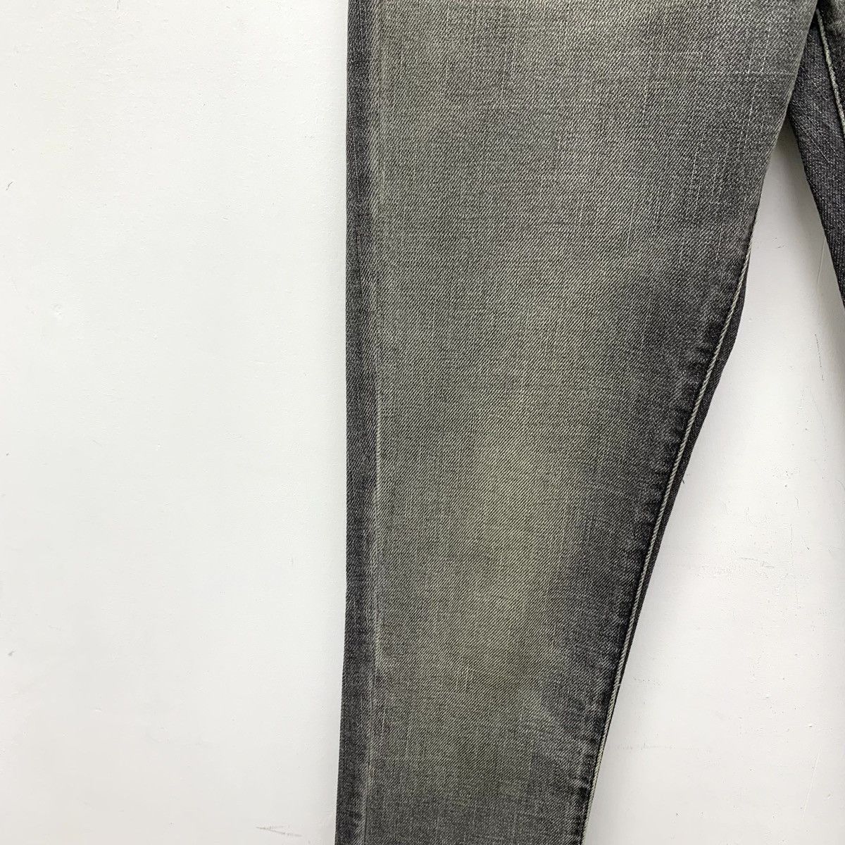 Yves Saint Laurent Yves Saint Laurent Grey Washed Cotton Denim Pants K26WX Size 25" / US 0 / IT 36 - 4 Thumbnail