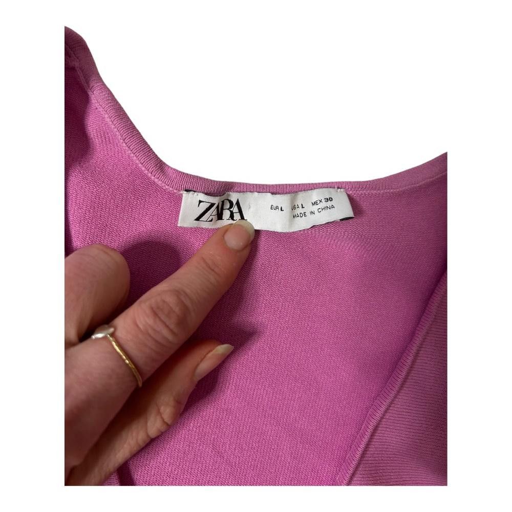 Zara Zara l Cut Out Knit Top Large Size L / US 10 / IT 46 - 6 Thumbnail