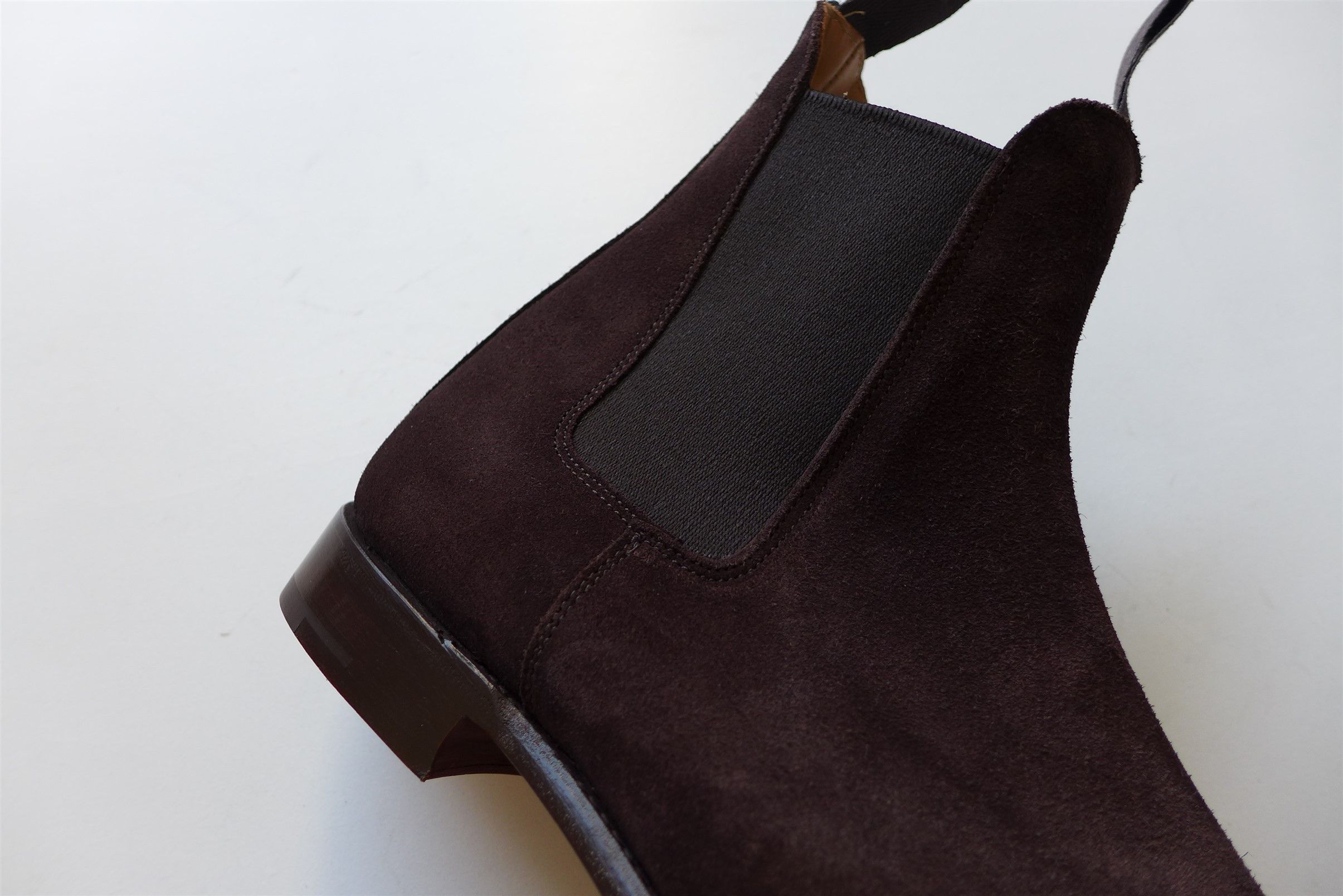 Tricker's Tricker's Gigio Chelsea Boots - Coffee Ox Reverse Suede Size US 8.5 / EU 41-42 - 14 Thumbnail