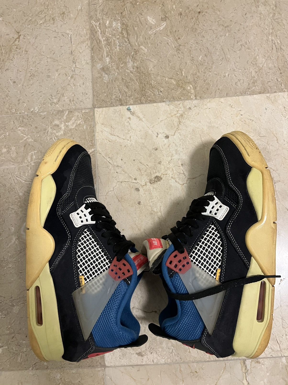 Jordan Brand × Union LA Jordan 4 Retro x Union Off Noir Size US 10.5 / EU 43-44 - 10 Thumbnail