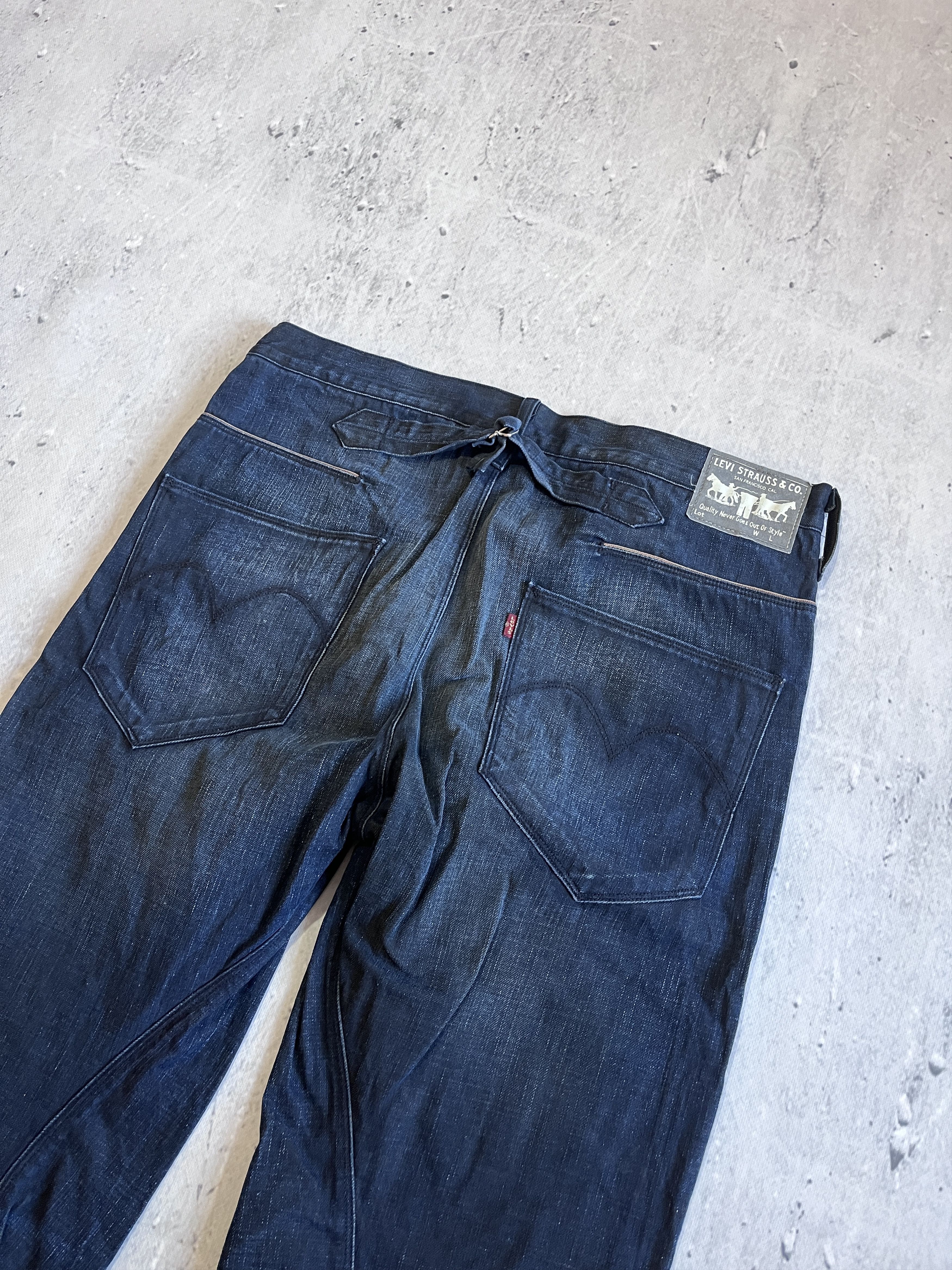 Levi's LEVI'S ENGINEERED JEANS 2011 TWISTED LEG BUCKLE BACK DENIM Size US 36 / EU 52 - 10 Thumbnail
