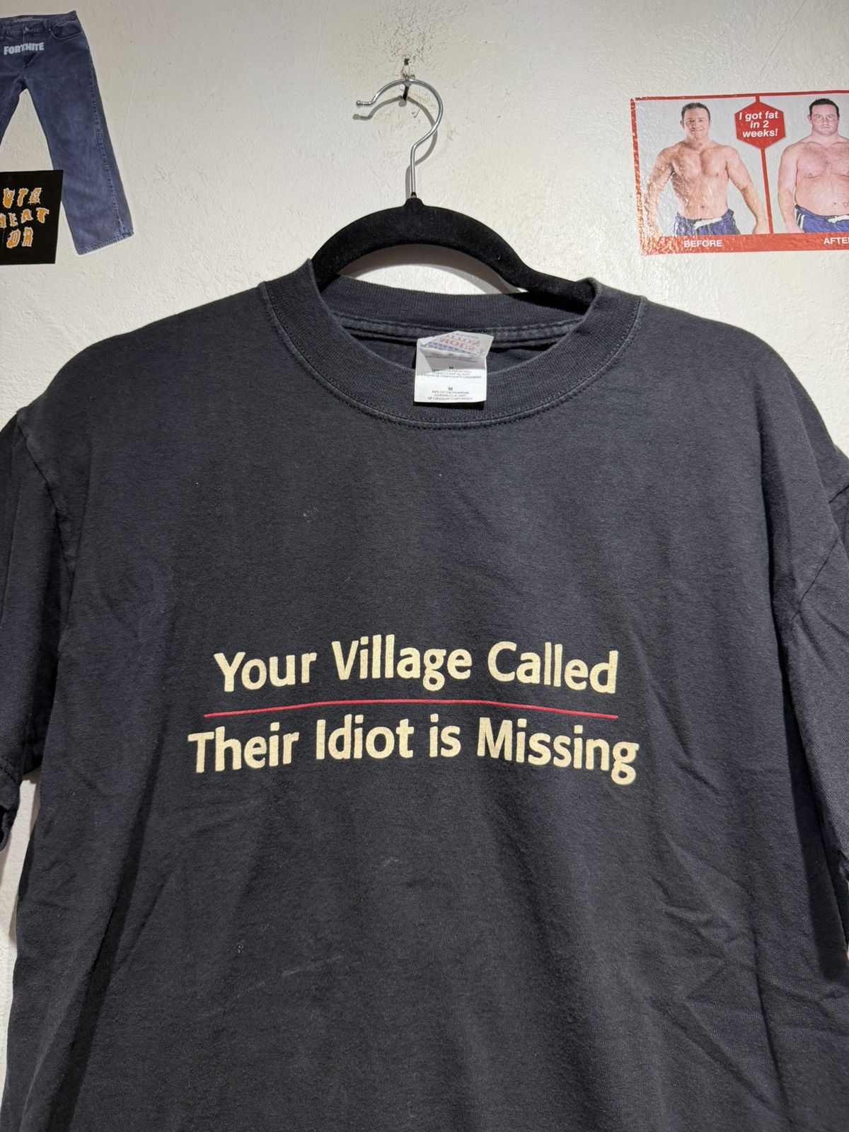 Vintage Vintage humor script tee Size US M / EU 48-50 / 2 - 5 Thumbnail