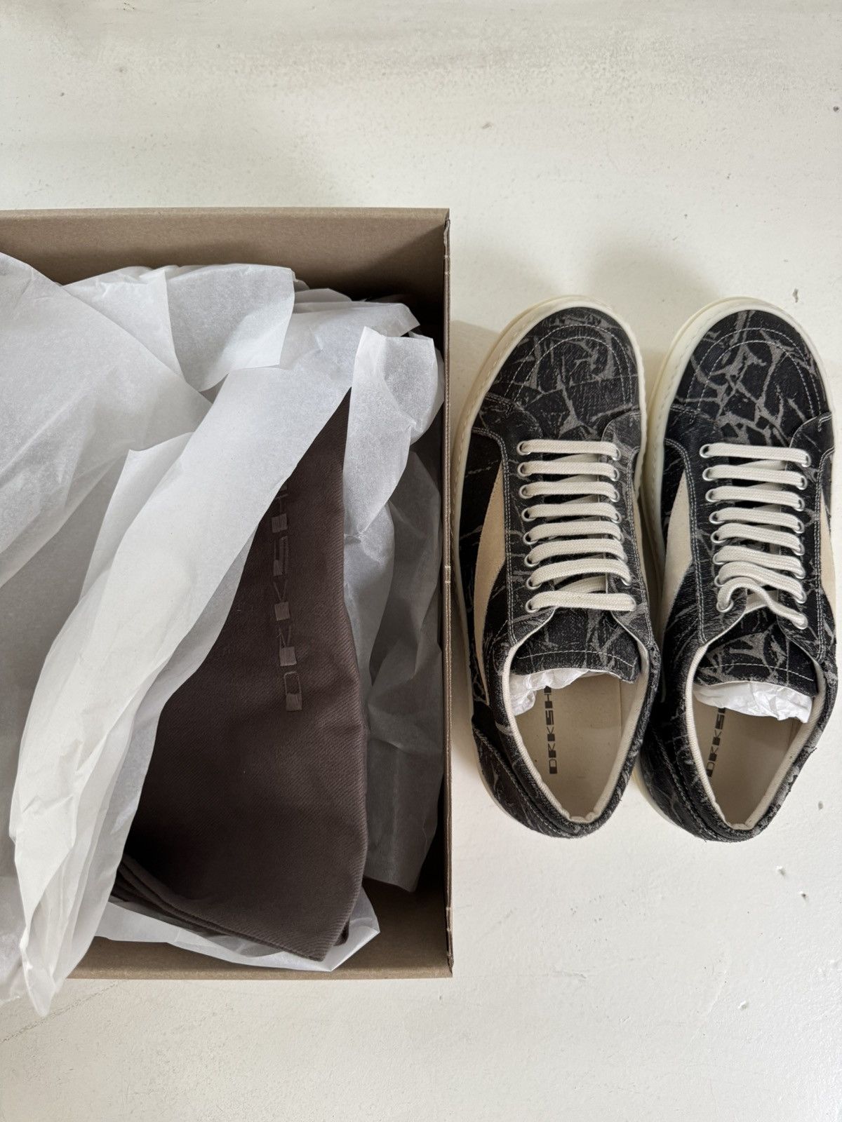 Rick Owens Drkshdw Rick Owens DRKSHDW Penta Vintage Sneaks Size US 9 / EU 42 - 5 Thumbnail